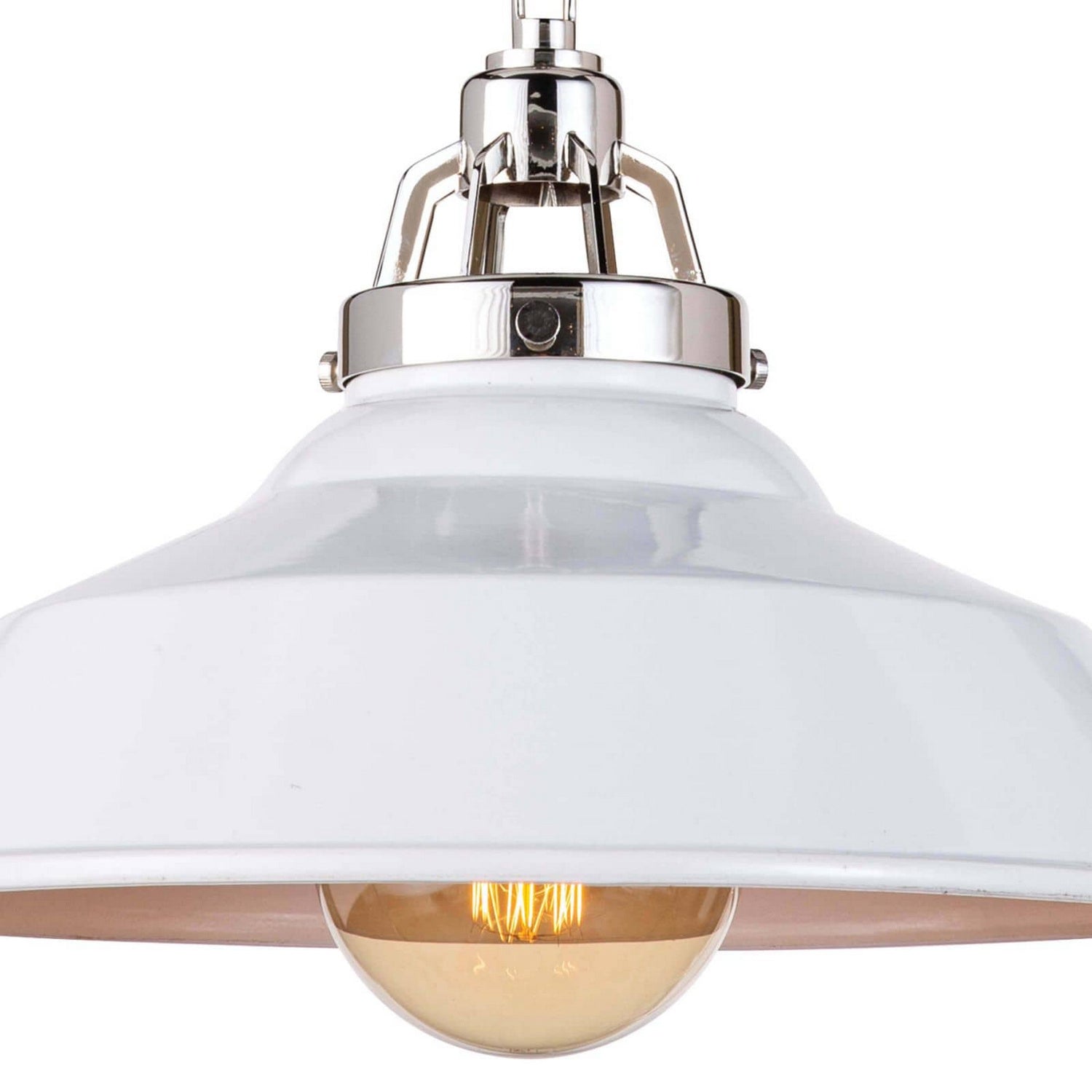Regina Andrew - 16-1283WT - One Light Pendant - Maine - White
