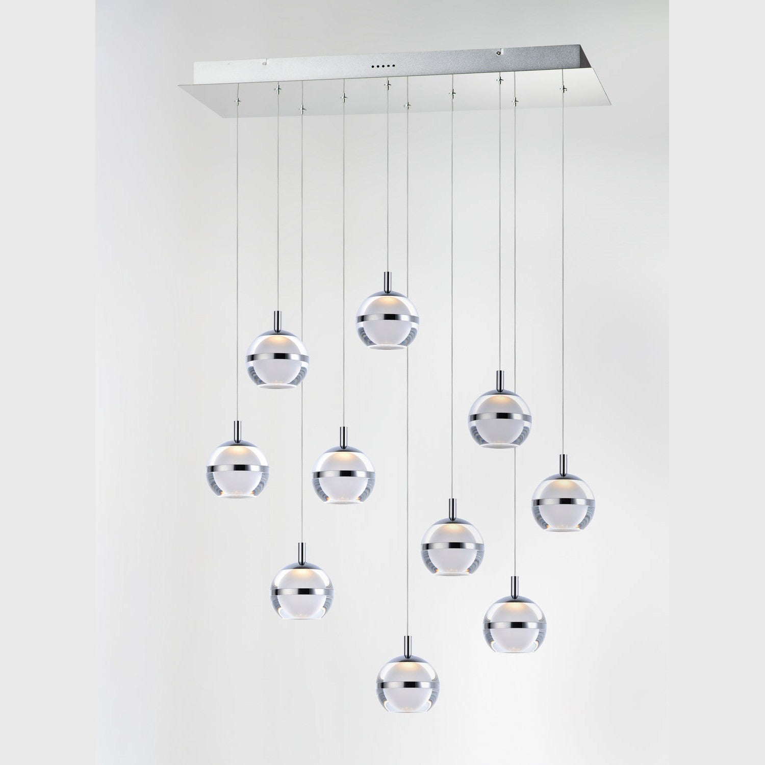 ET2 - E24599-93PC - LED Pendant - Swank - Polished Chrome