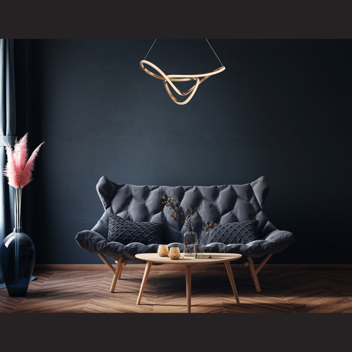 ET2 - E20456-BCN - LED Pendant - Perpetual - Brushed Champagne
