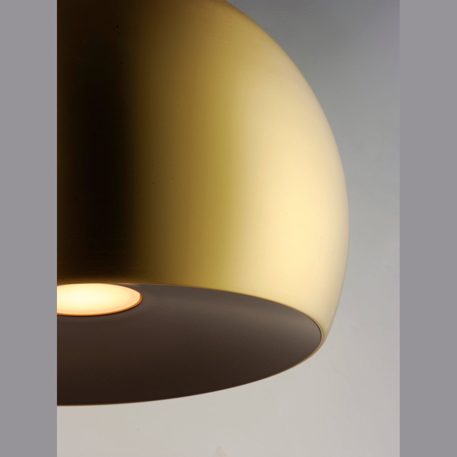 ET2 - E24926-SBRCOF - LED Pendant - Palla - Satin Brass / Coffee