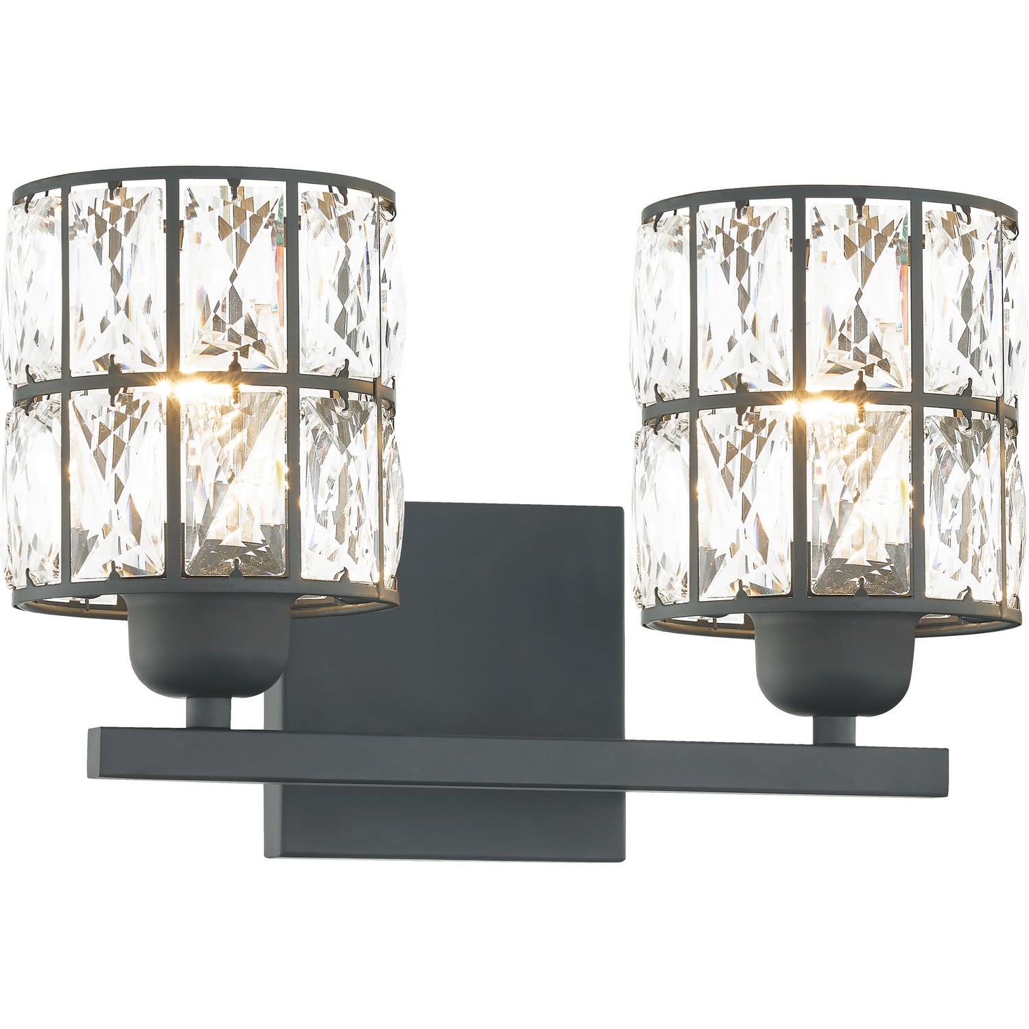 Quoizel - GIB8613MBK - Two Light Bath - Gibson - Matte Black