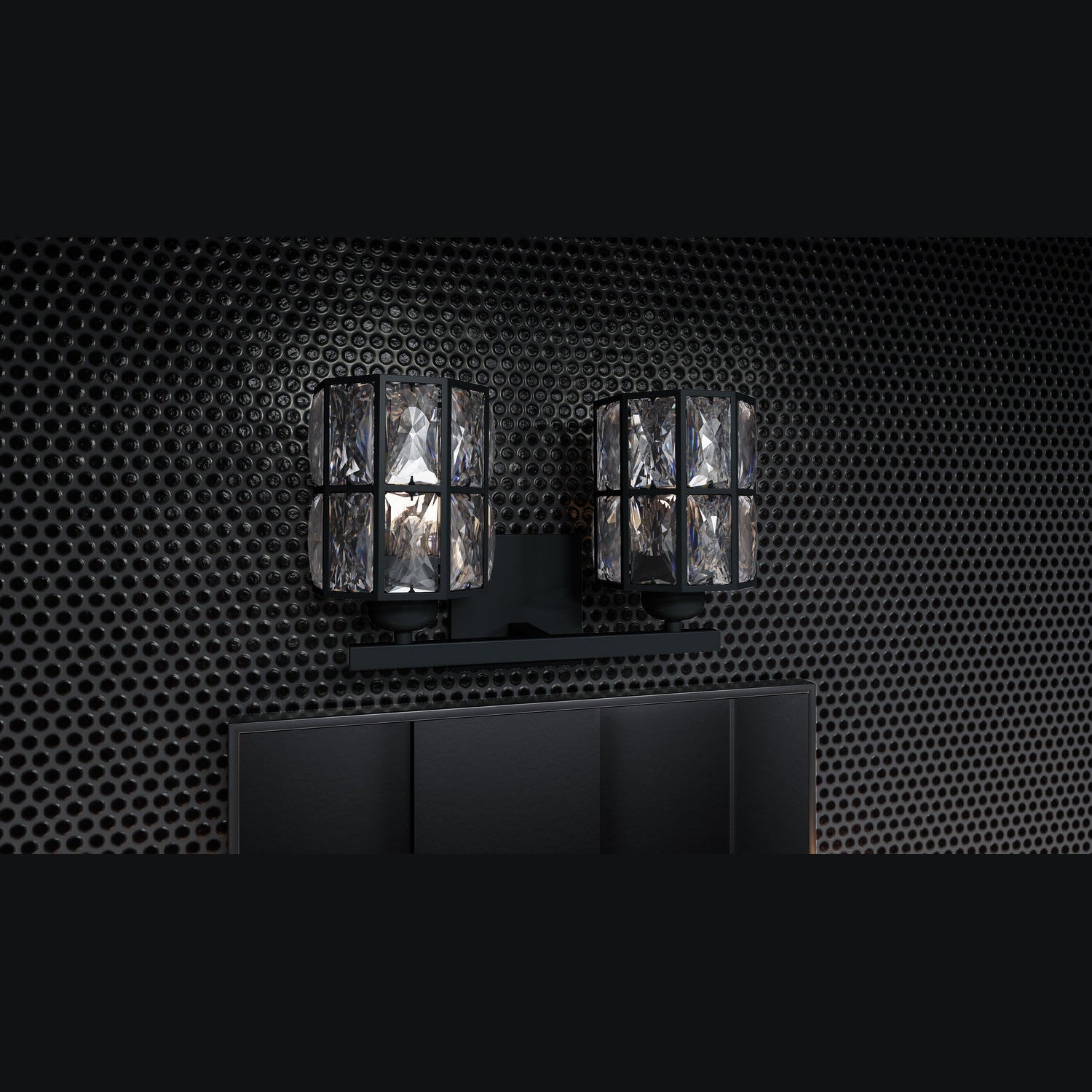 Quoizel - GIB8613MBK - Two Light Bath - Gibson - Matte Black