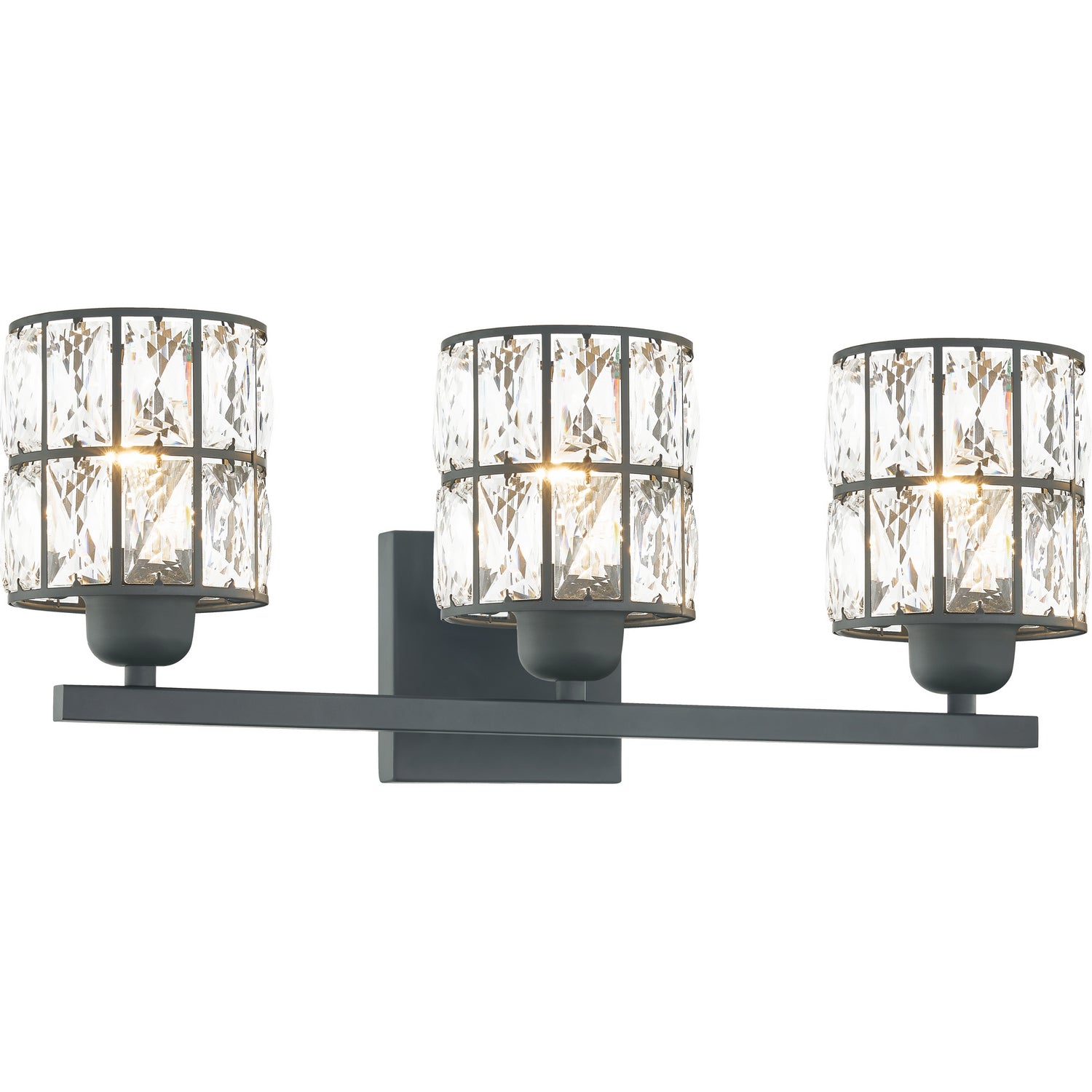 Quoizel - GIB8622MBK - Three Light Bath - Gibson - Matte Black
