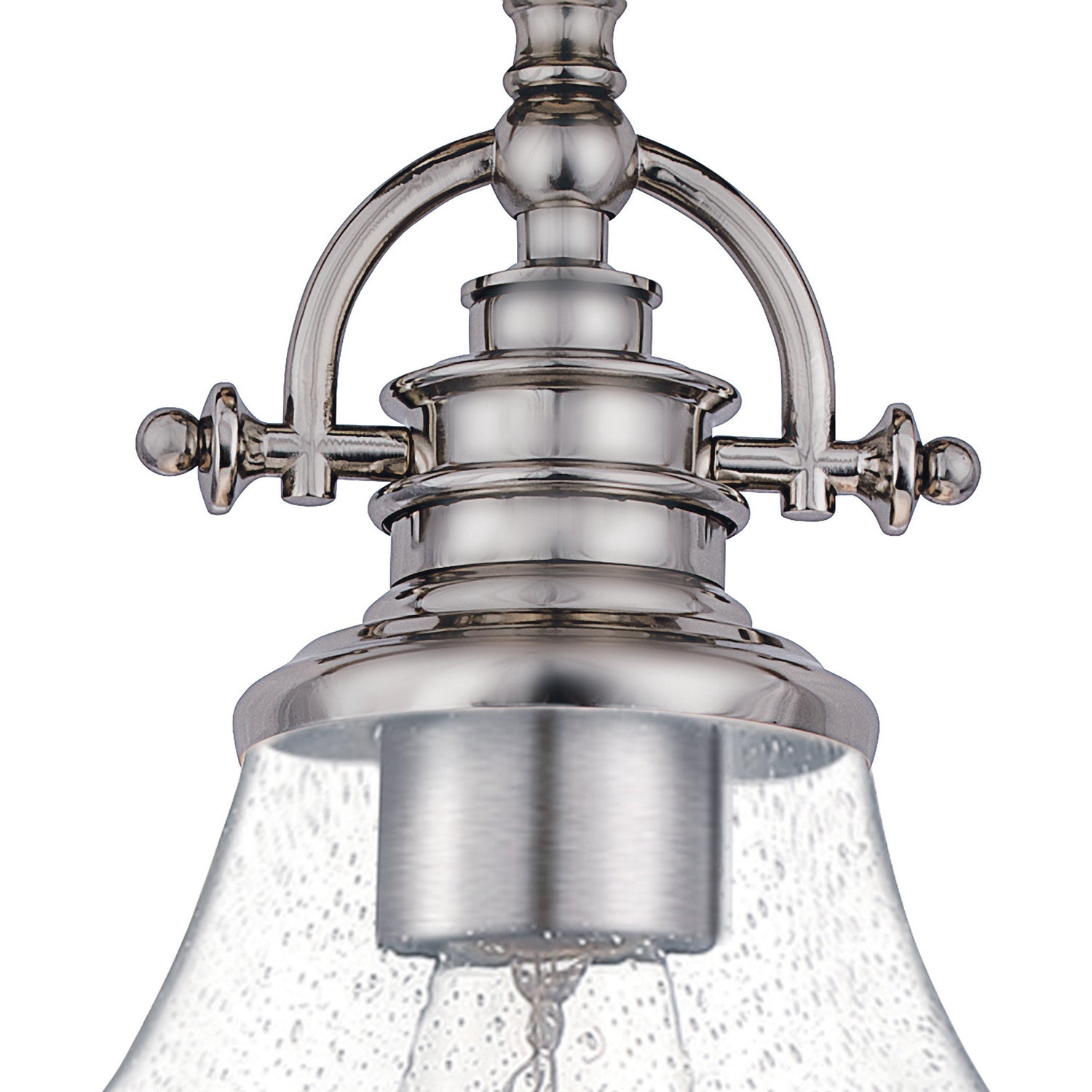 Quoizel - GRTS1708BN - One Light Semiflush Mount - Grant - Brushed Nickel