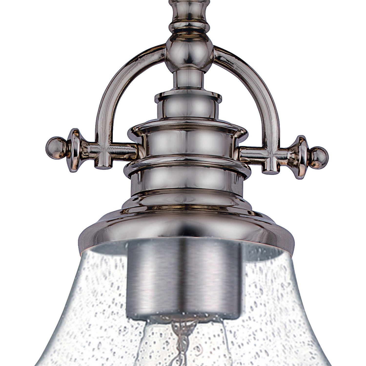 Quoizel - GRTS1714BN - One Light Semiflush Mount - Grant - Brushed Nickel