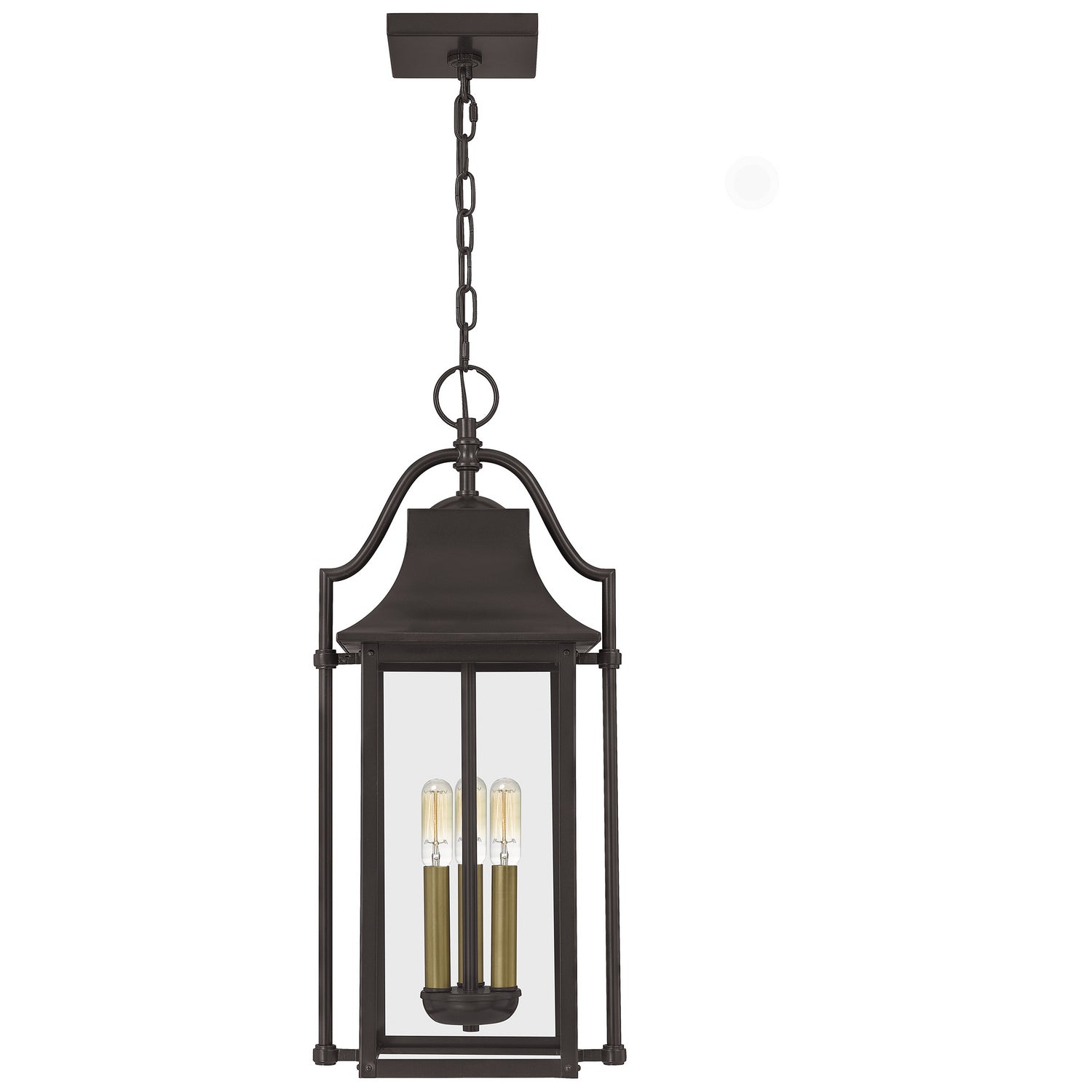 Quoizel - MAN1911WT - Three Light Outdoor Hanging Lantern - Manning - Western Bronze