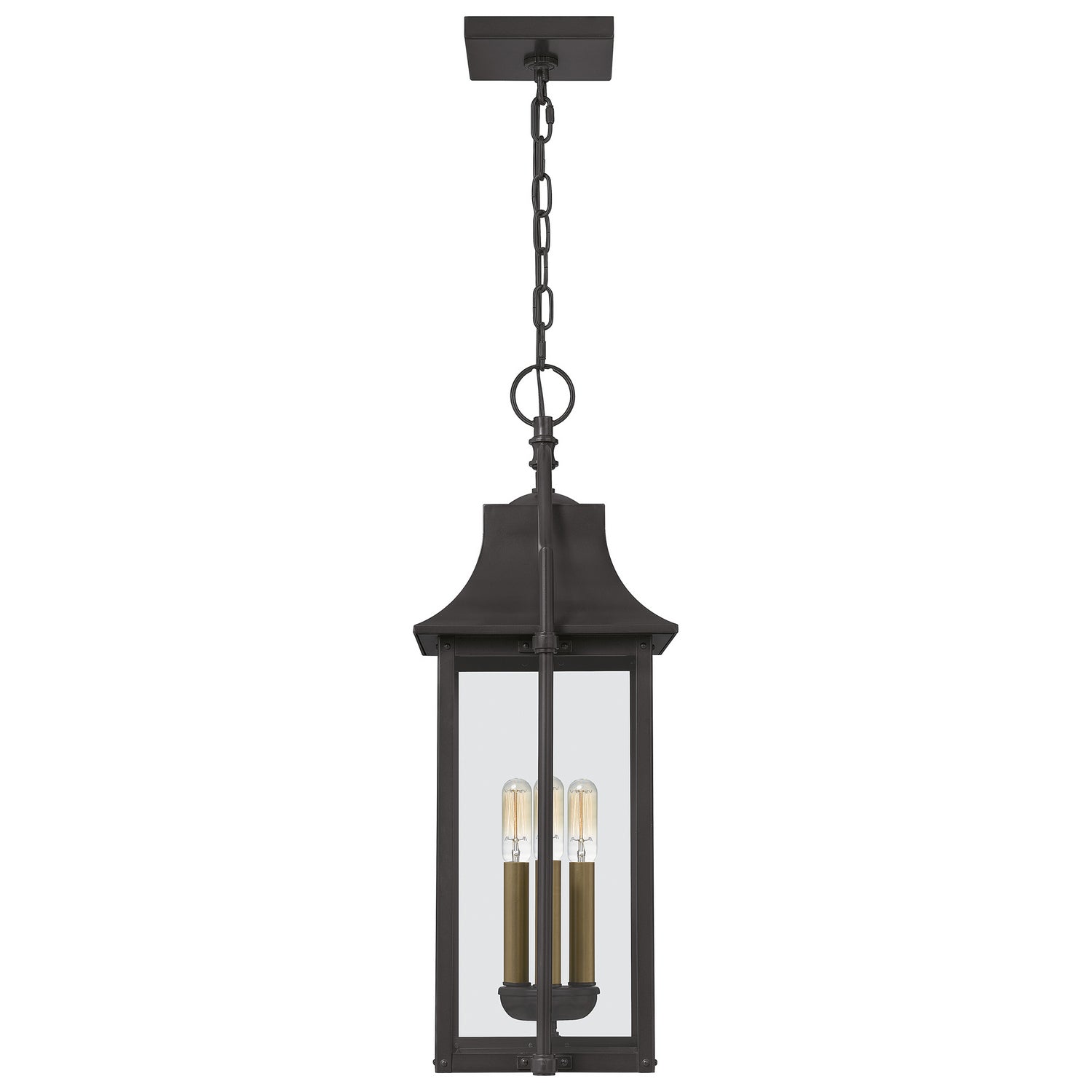 Quoizel - MAN1911WT - Three Light Outdoor Hanging Lantern - Manning - Western Bronze