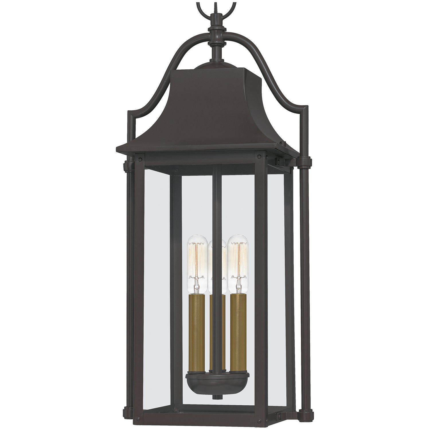 Quoizel - MAN1911WT - Three Light Outdoor Hanging Lantern - Manning - Western Bronze