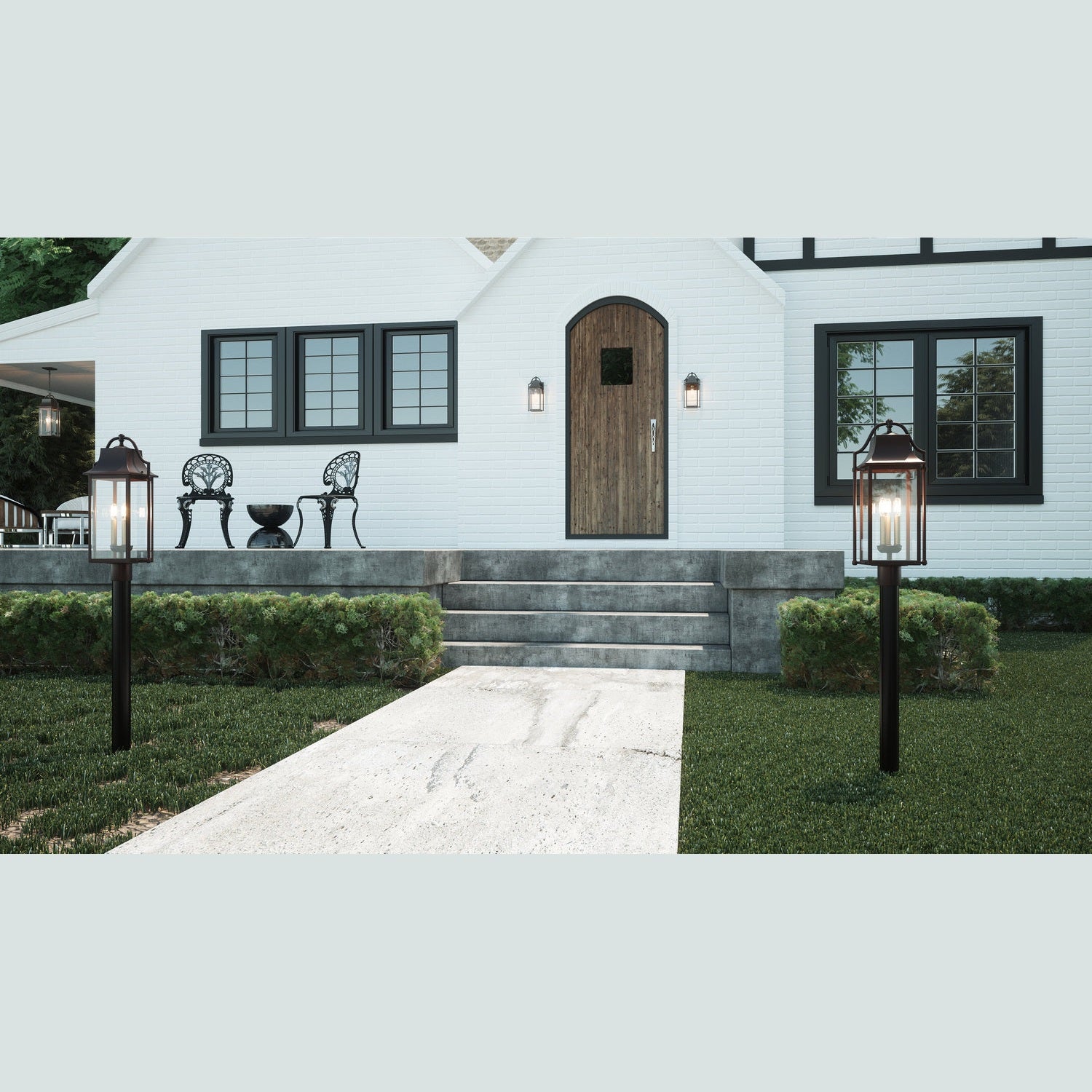 Quoizel - MAN8407WT - One Light Outdoor Wall Mount - Manning - Western Bronze