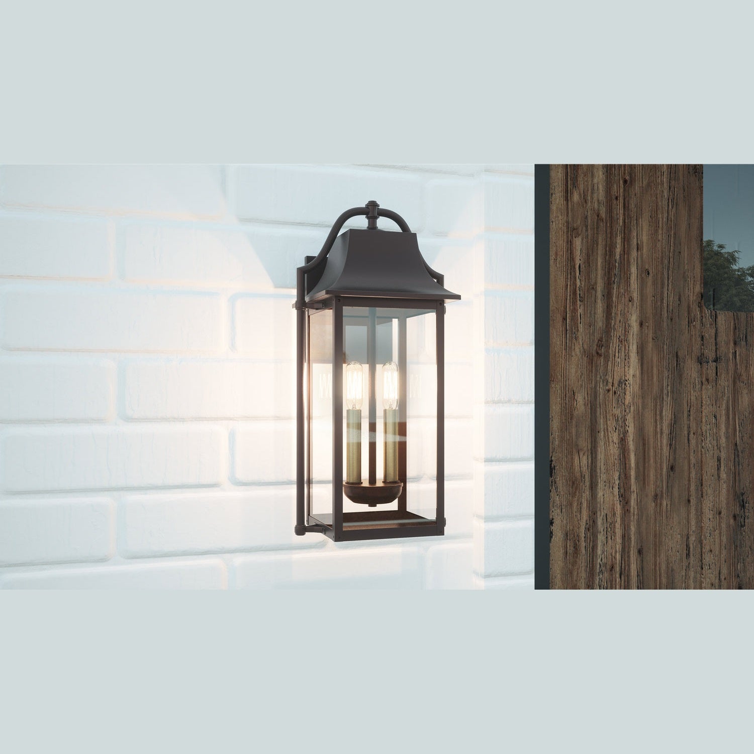 Quoizel - MAN8409WT - Two Light Outdoor Wall Mount - Manning - Western Bronze