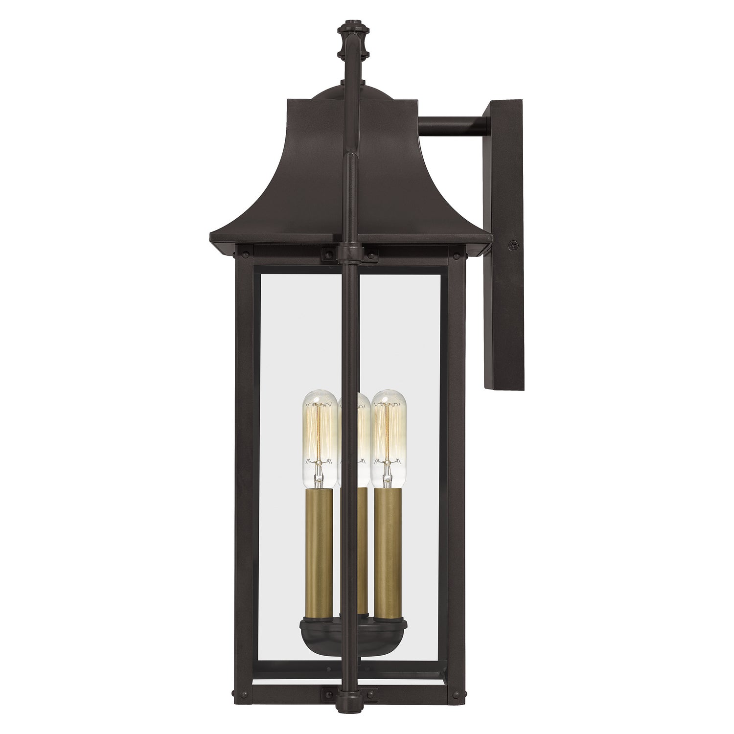 Quoizel - MAN8411WT - Three Light Outdoor Wall Mount - Manning - Western Bronze