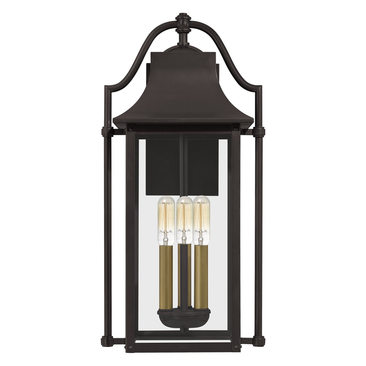 Quoizel - MAN8411WT - Three Light Outdoor Wall Mount - Manning - Western Bronze