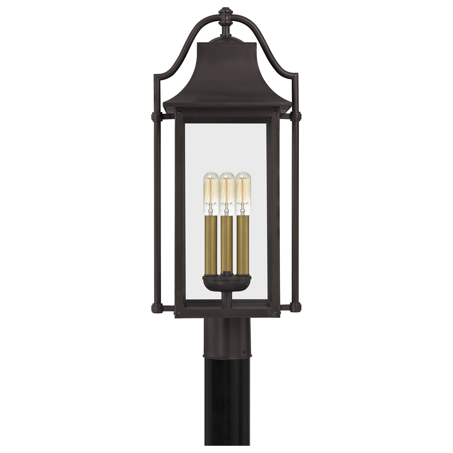 Quoizel - MAN9011WT - Three Light Outdoor Post Mount - Manning - Western Bronze