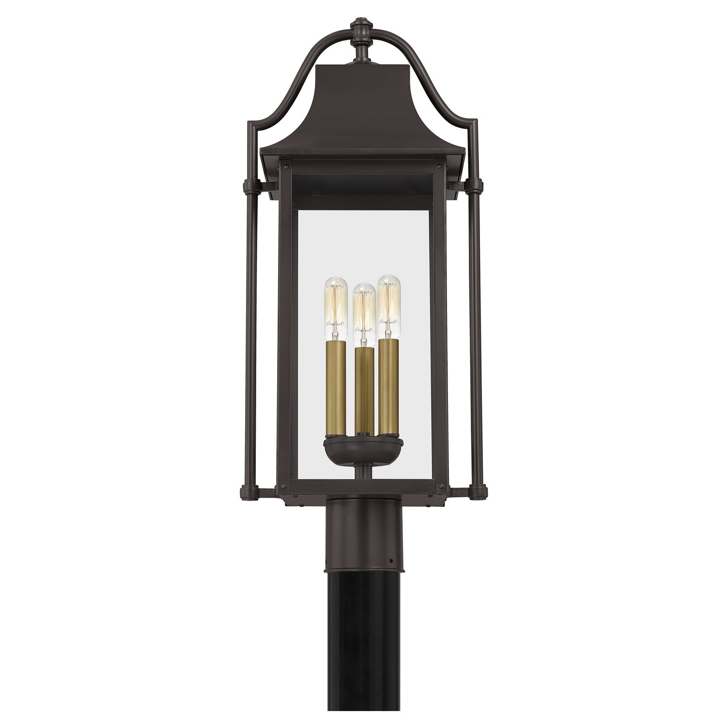 Quoizel - MAN9011WT - Three Light Outdoor Post Mount - Manning - Western Bronze