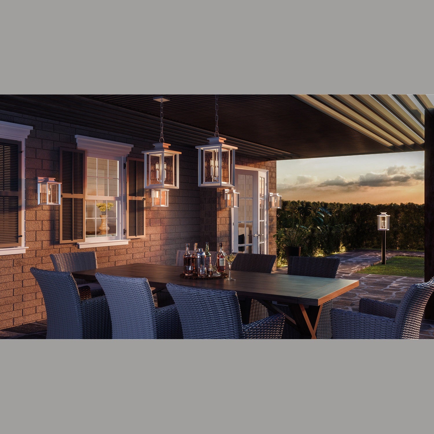 Quoizel - WKF8409W - One Light Outdoor Wall Mount - Wakefield - Matte White