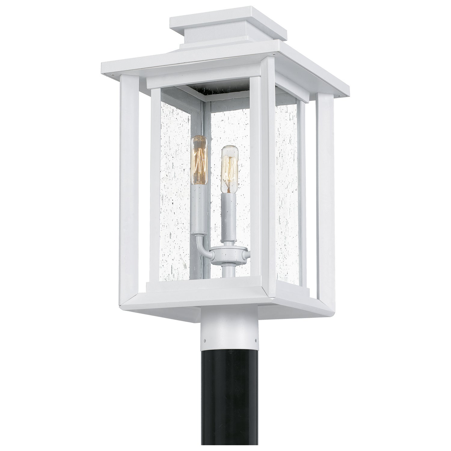 Quoizel - WKF9011W - Three Light Outdoor Post Mount - Wakefield - Matte White