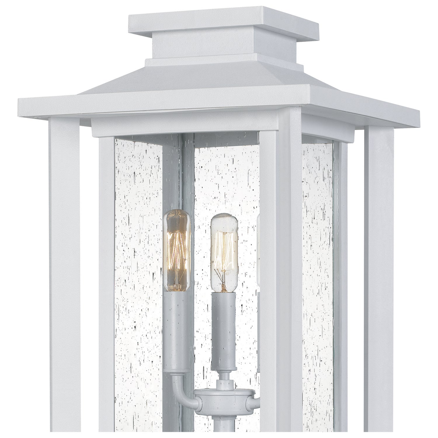 Quoizel - WKF9011W - Three Light Outdoor Post Mount - Wakefield - Matte White