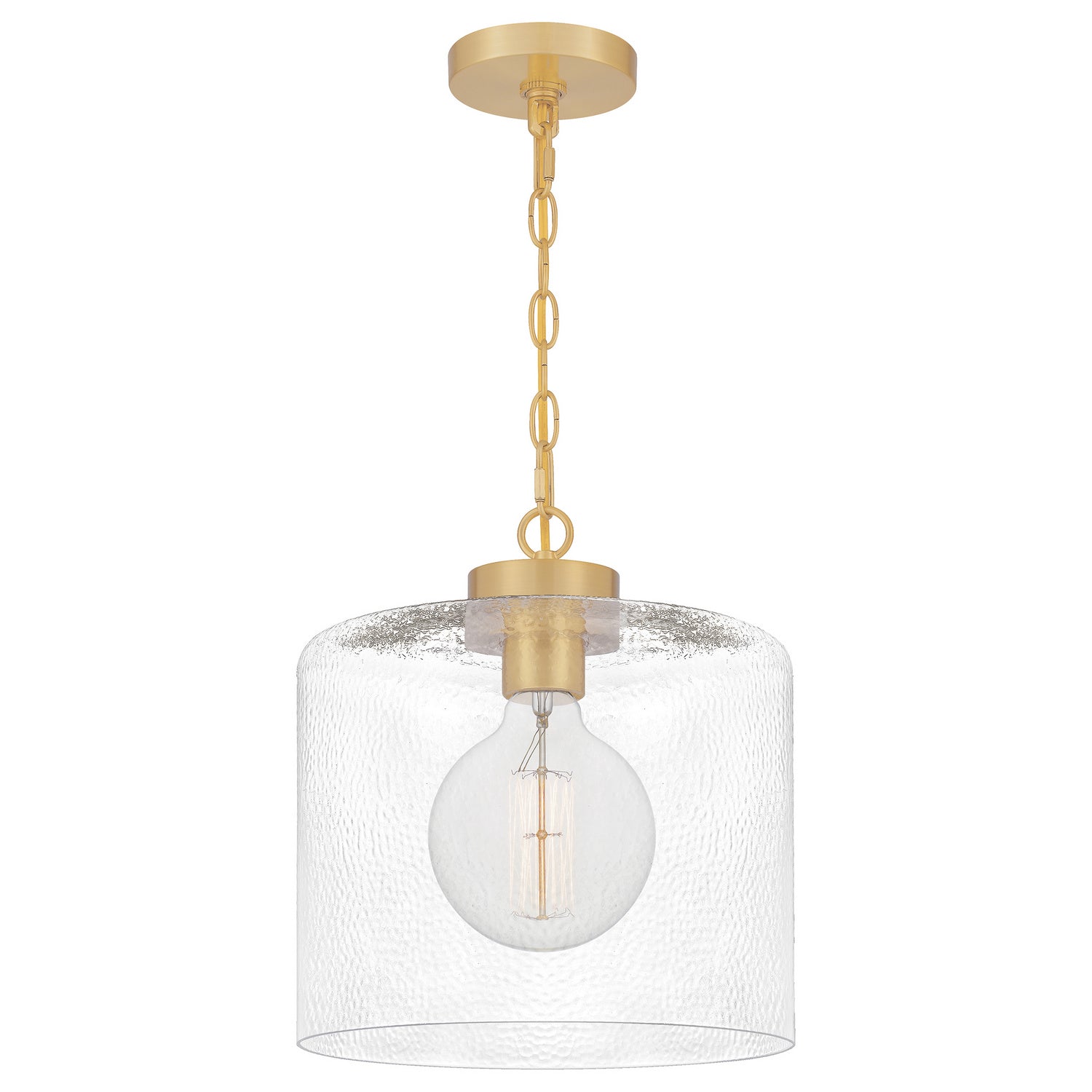 Quoizel - ABR1512AB - One Light Mini Pendant - Abner - Aged Brass