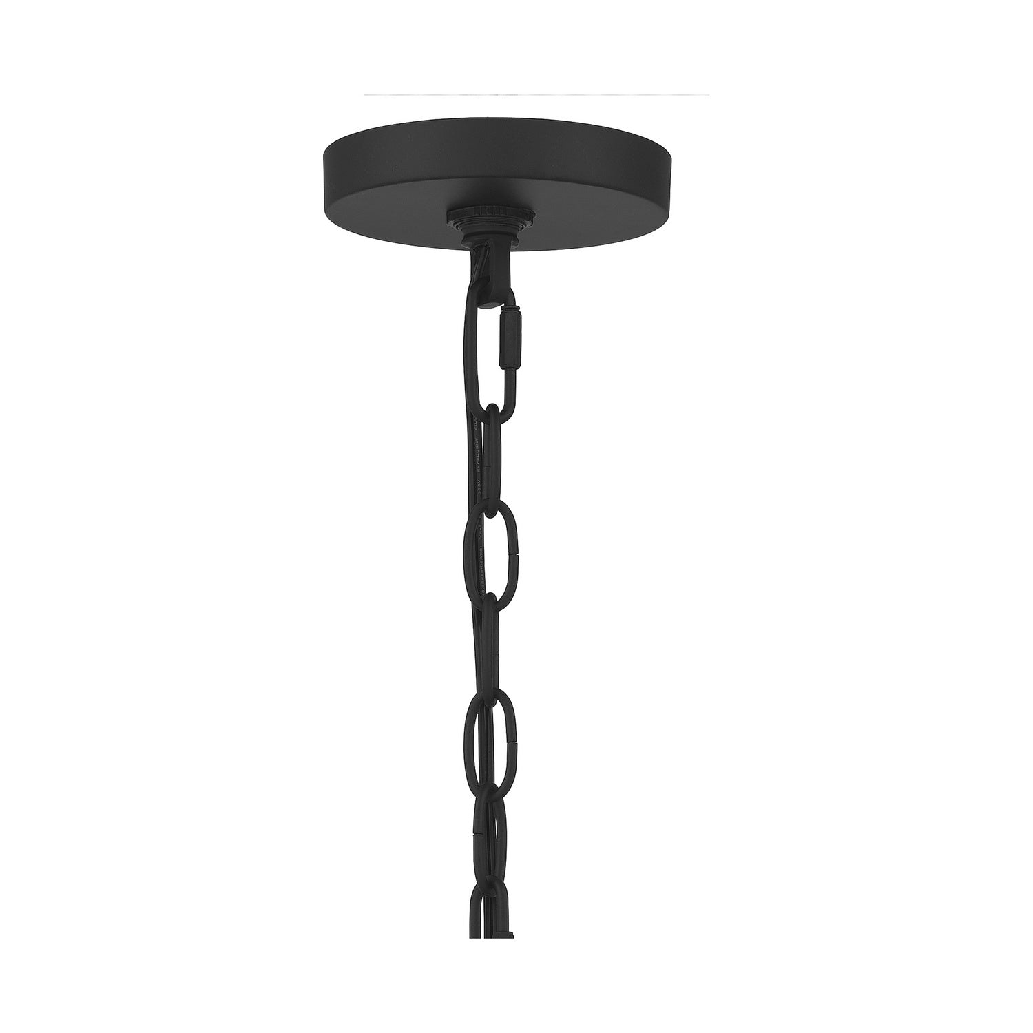 Quoizel - ABR2814MBK - Three Light Pendant - Abner - Matte Black