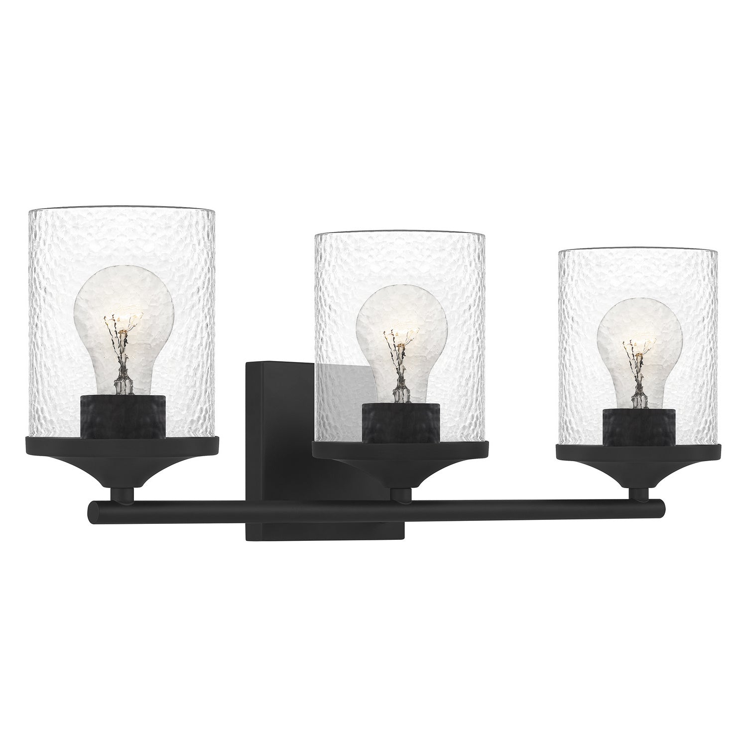 Quoizel - ABR8621MBK - Three Light Bath - Abner - Matte Black