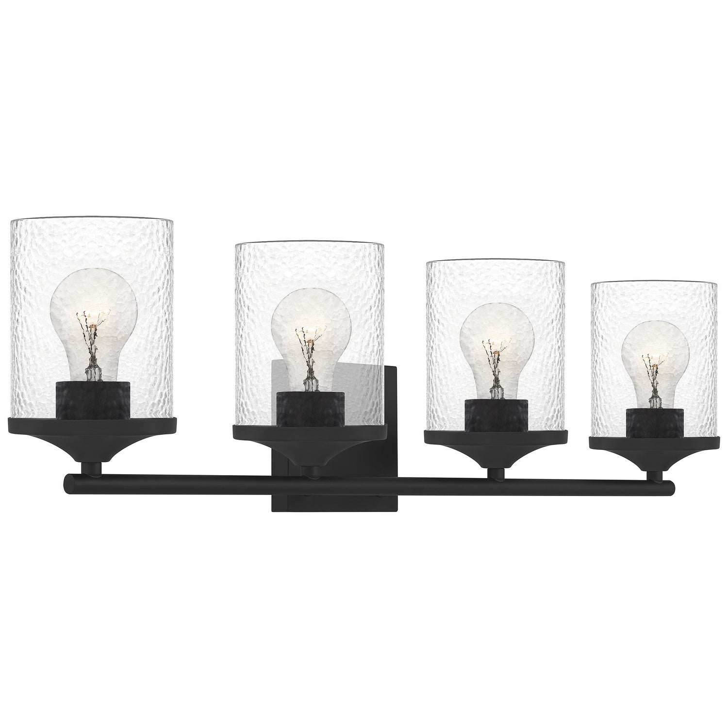 Quoizel - ABR8628MBK - Four Light Bath - Abner - Matte Black