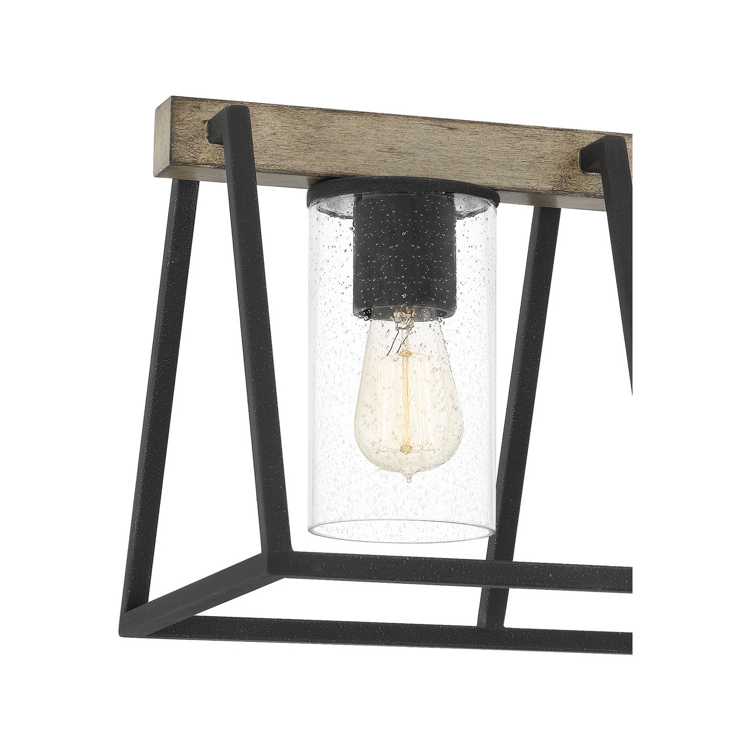 Quoizel - BRT3542GK - Five Light Linear Chandelier - Brockton - Grey Ash