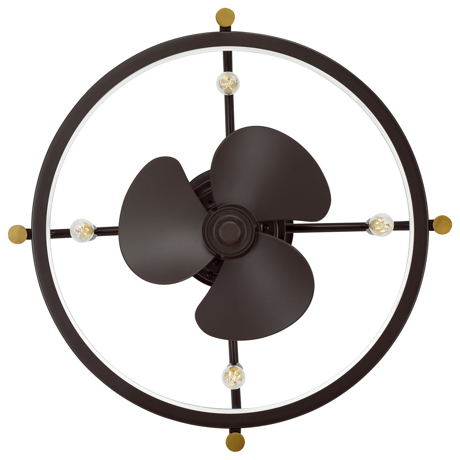 Quoizel - CAV3121WT - Four Light Fandelier - Calvary - Western Bronze