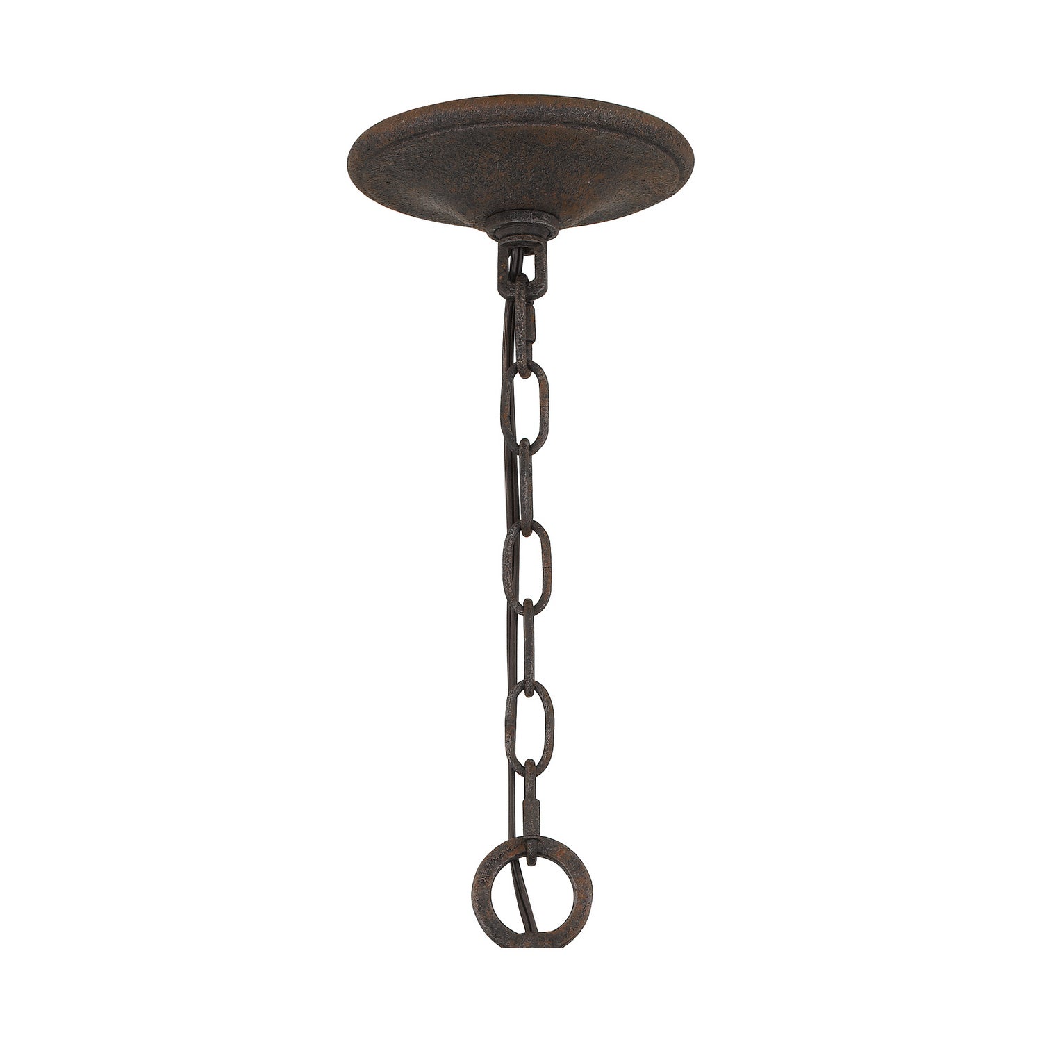 Quoizel - FSN3525RK - Six Light Pendant - Fusion - Rustic Black