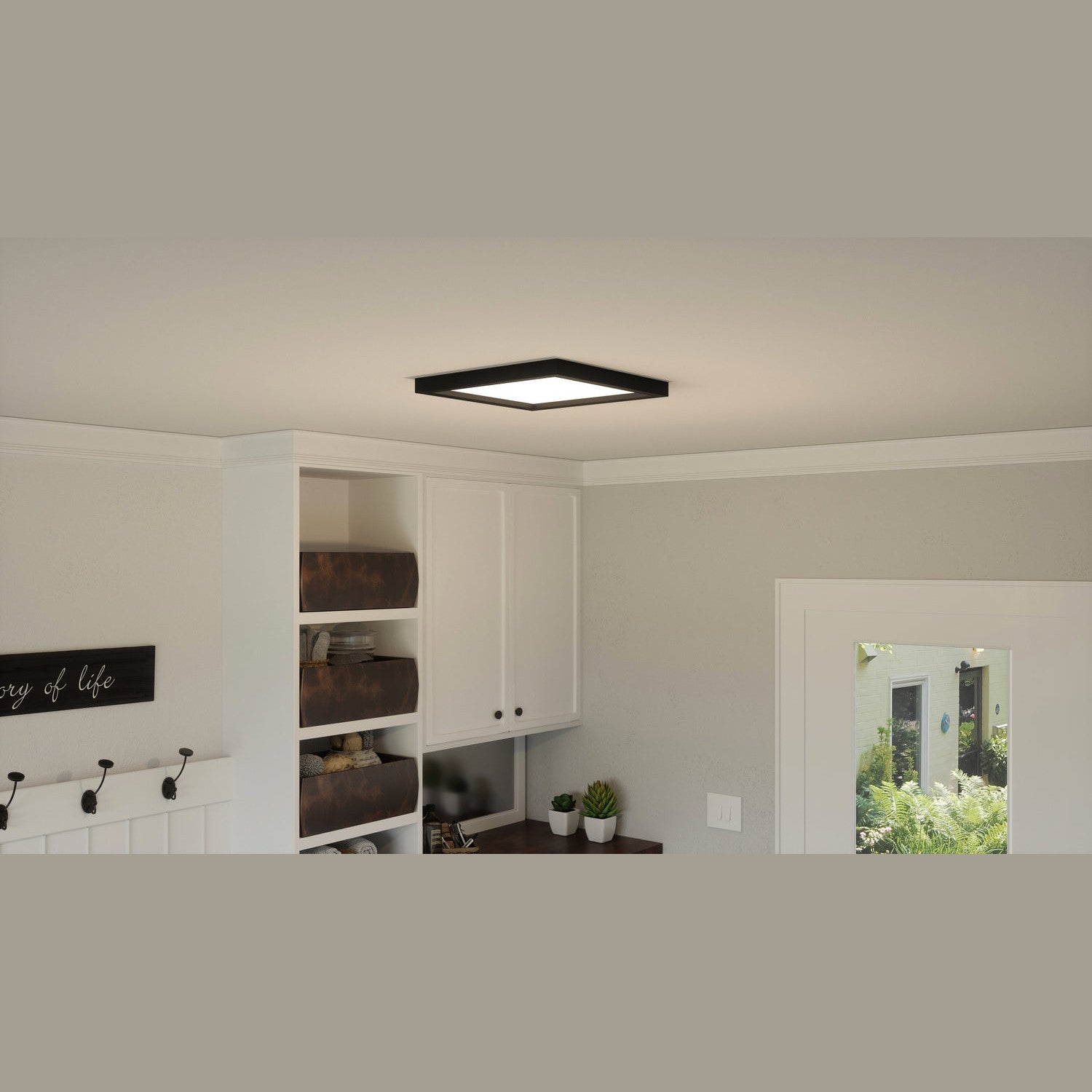 Quoizel - OST1615EK - LED Flush Mount - Outskirts - Earth Black