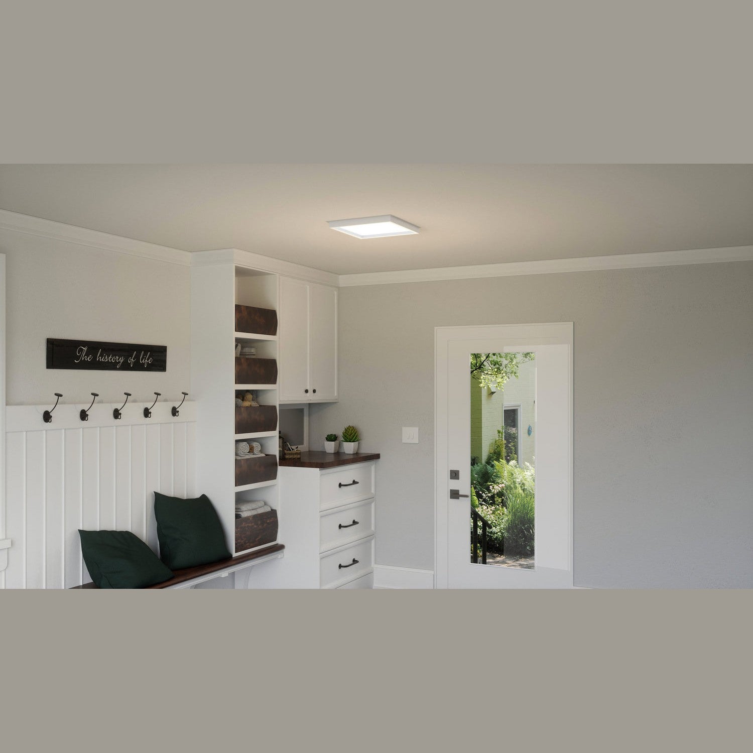 Quoizel - OST1615W - LED Flush Mount - Outskirts - Matte White