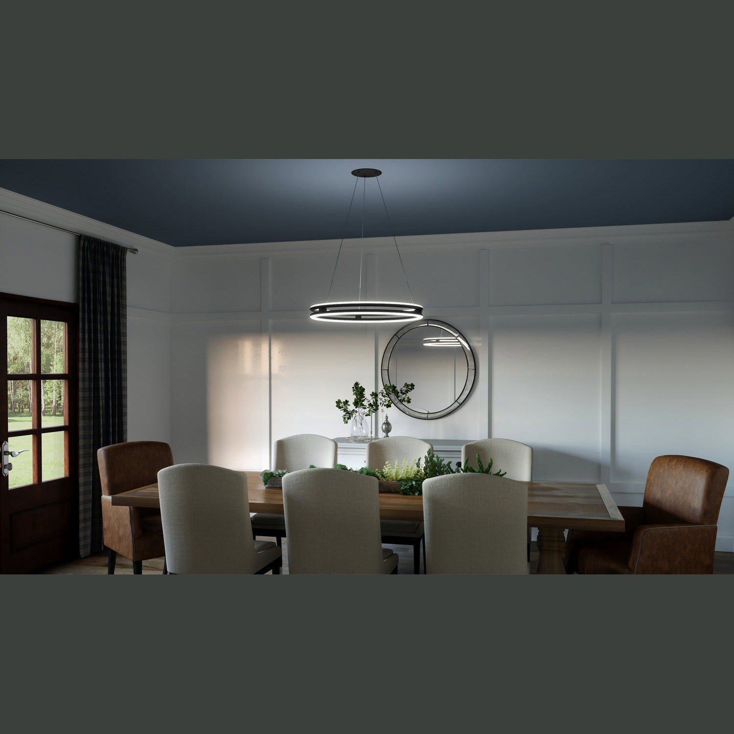 Quoizel - PCGVS2824MBK - LED Pendant - Graves - Matte Black