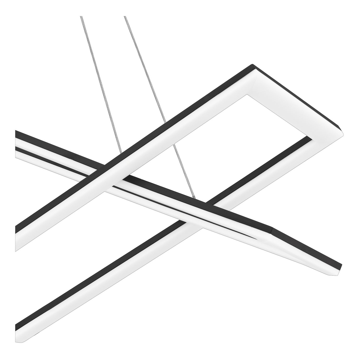 Quoizel - PCNEW136MBK - LED Linear Chandelier - Newman - Matte Black
