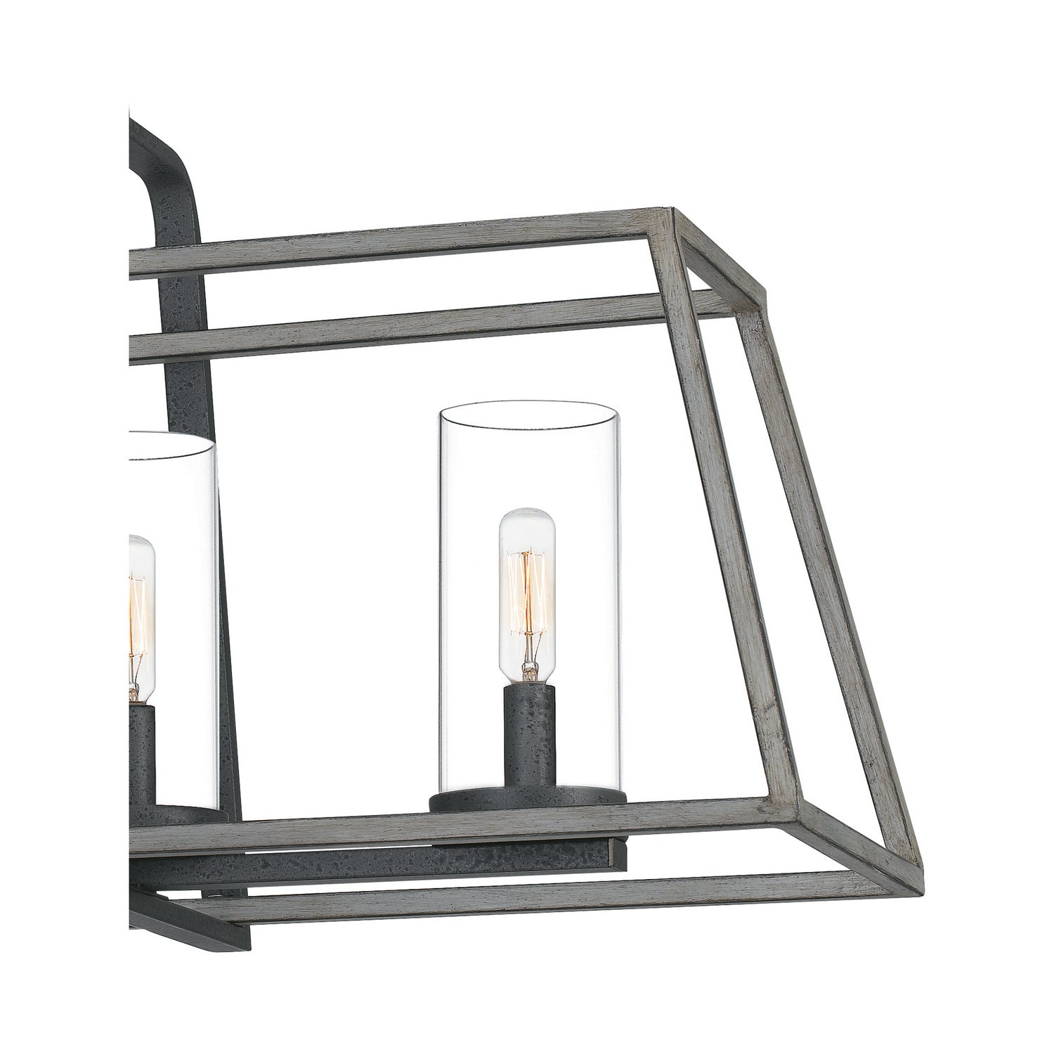 Quoizel - QF5277DO - Five Light Linear Chandelier - Lincoln - Distressed Iron