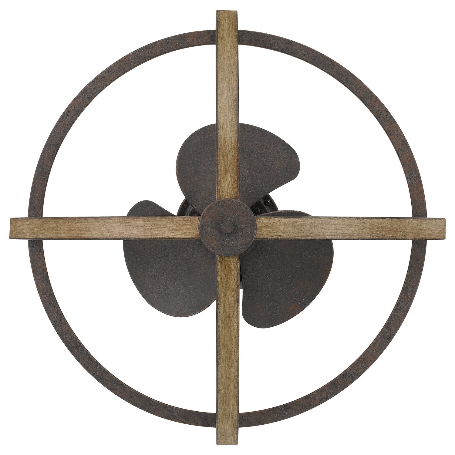 Quoizel - SHR3123RK - Four Light Fandelier - Shire - Rustic Black