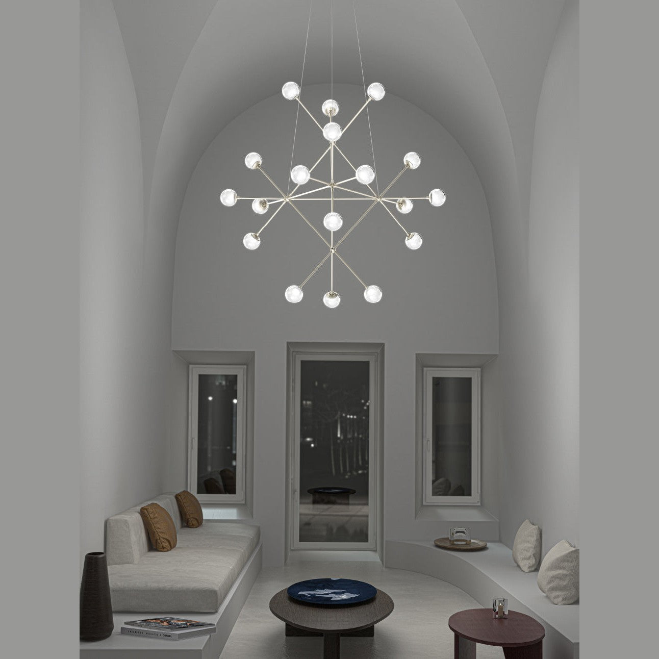 Sonneman - 2084.13W - LED Pendant - Proton - Satin Nickel