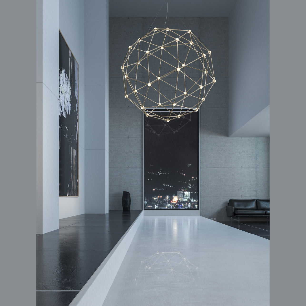 Sonneman - 2170.13W - LED Pendant - Constellation - Satin Nickel