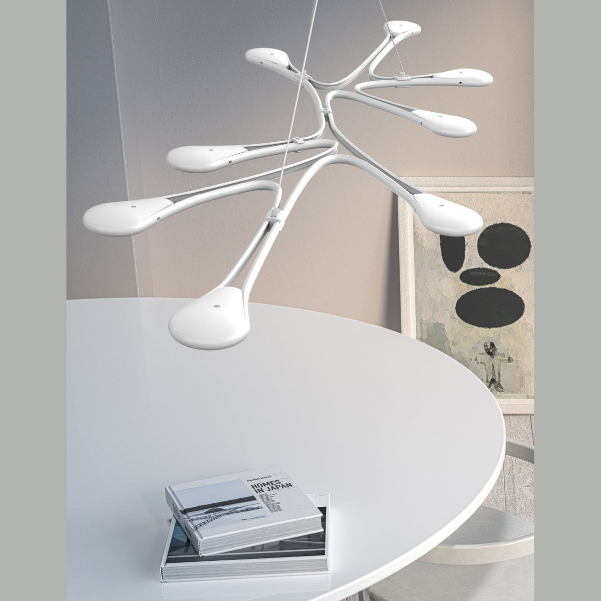 Sonneman - 3272.03 - LED Pendant - Abstraction - Satin White