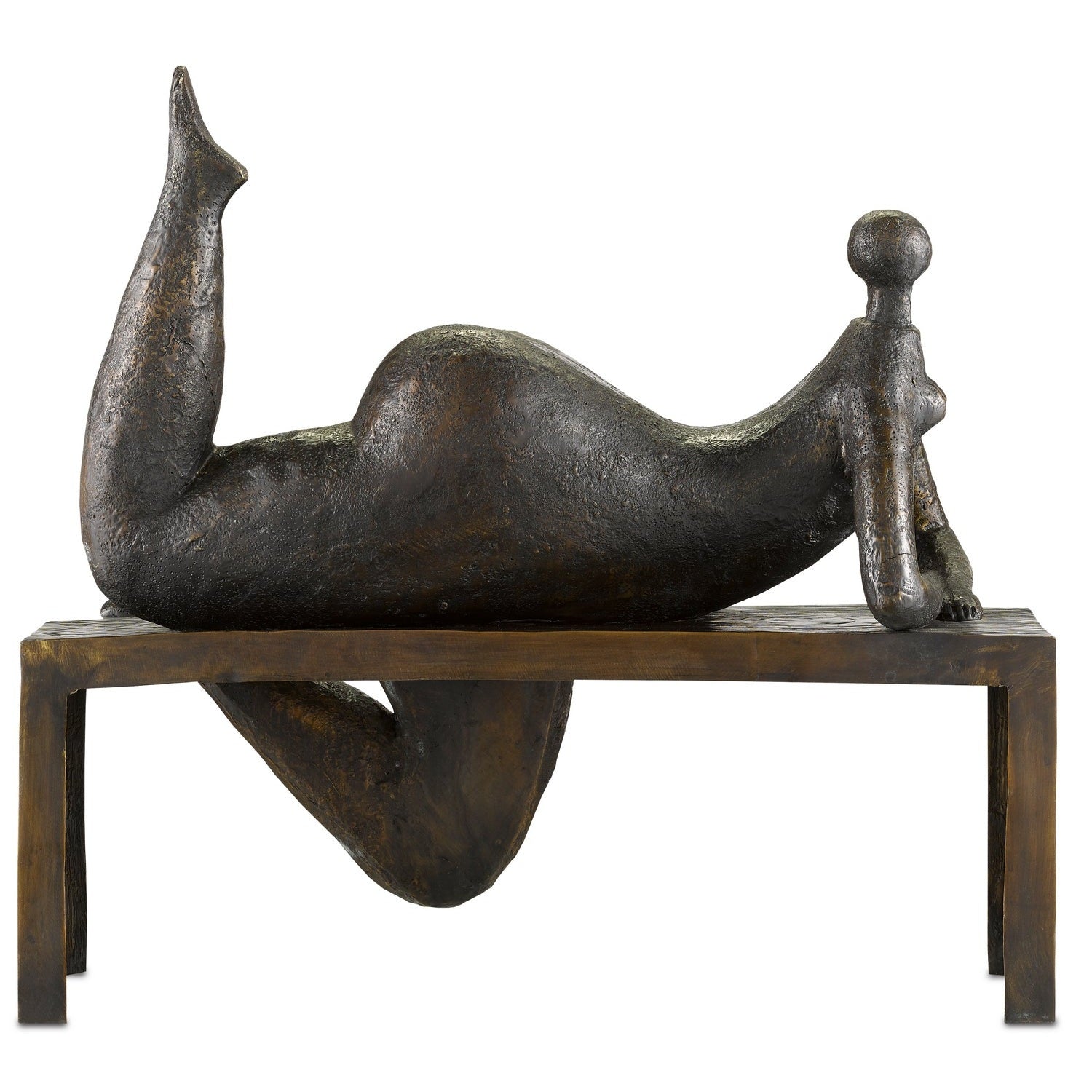 Currey and Company - 1200-0291 - Odalisque - Odalisque Bronze - Bronze