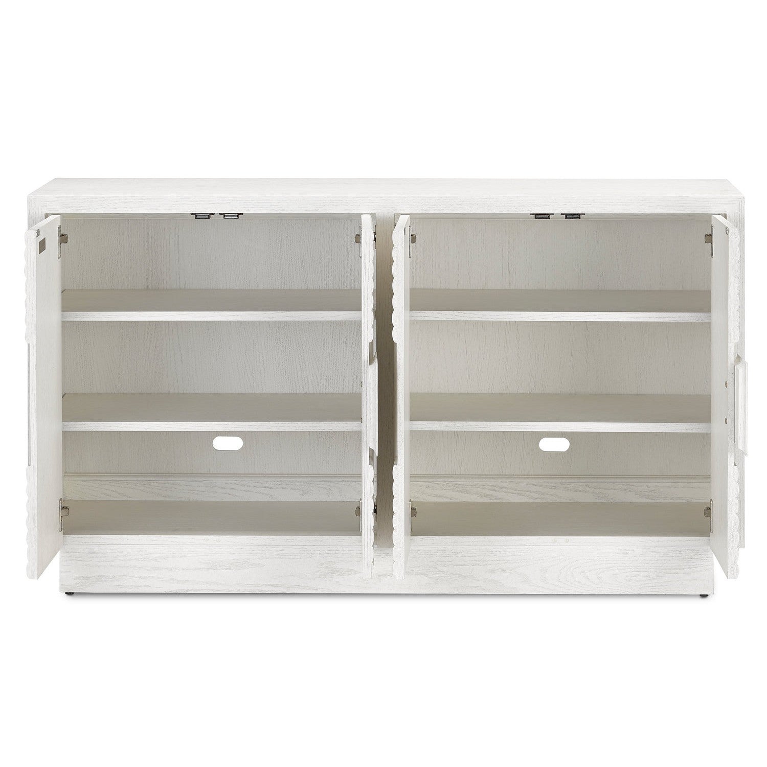 Currey and Company - 3000-0151 - Cabinet - Morombe Collection - Cerused White