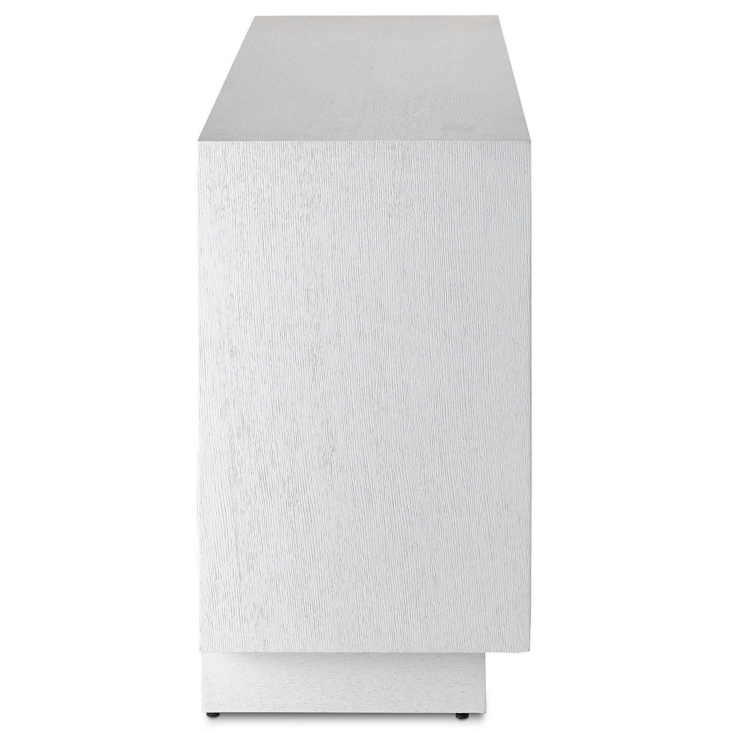 Currey and Company - 3000-0152 - Credenza - Morombe Collection - Cerused White