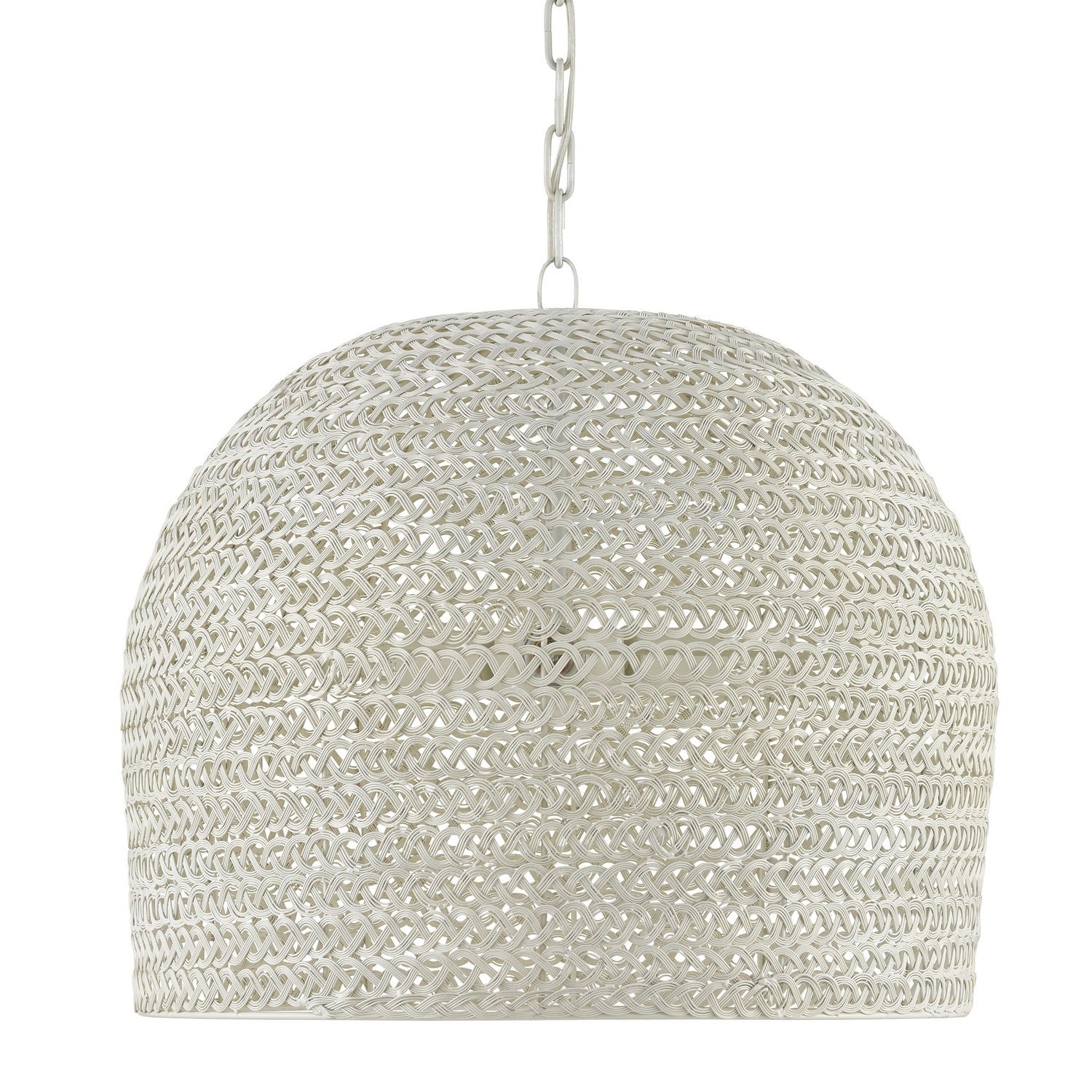 Currey and Company - 9000-0623 - Three Light Chandelier - Piero Collection - White