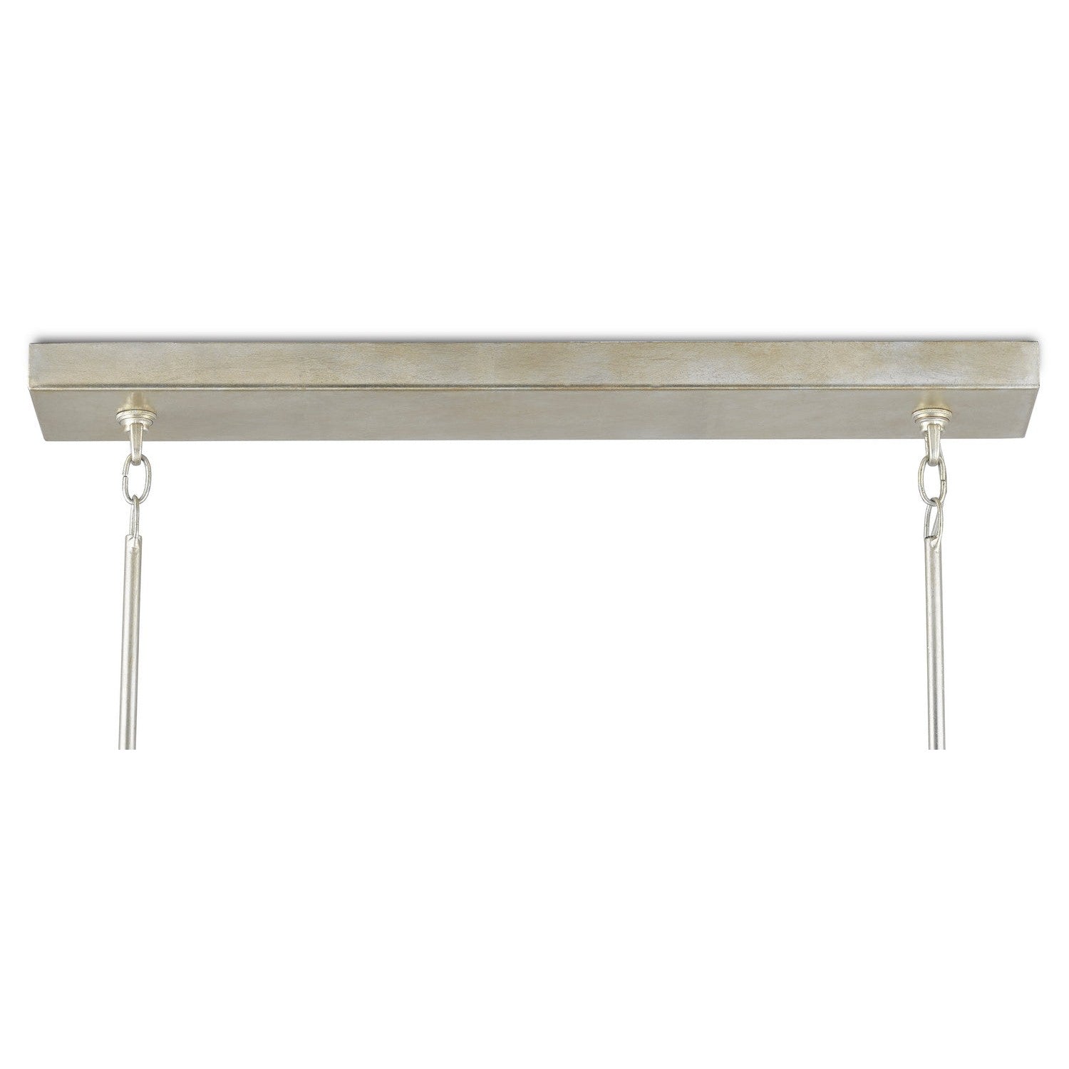 Currey and Company - 9000-0634 - 11 Light Chandelier - Middleton Collection - Contemporary Silver Leaf