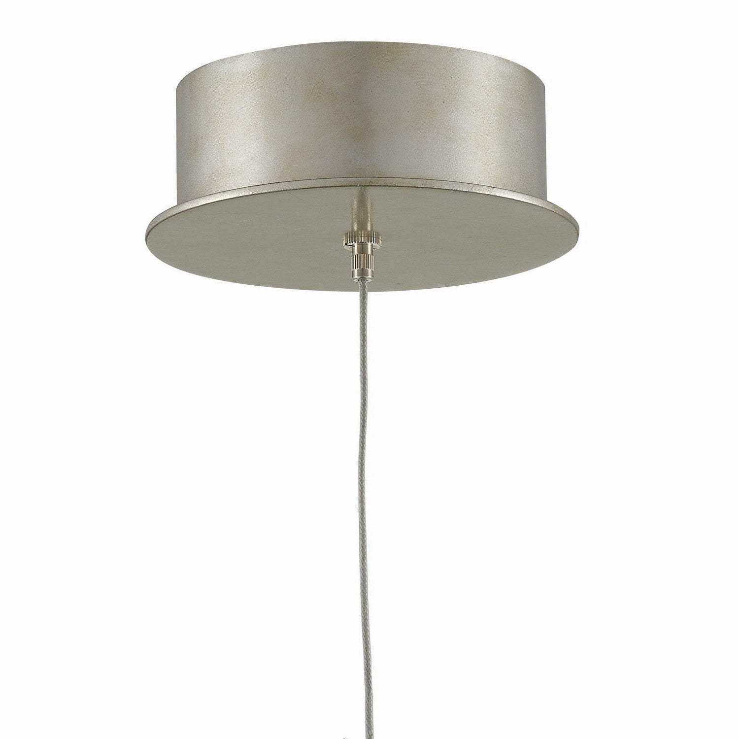 Currey and Company - 9000-0702 - One Light Pendant - Glace Collection - Raj Mirror/Antique Brass