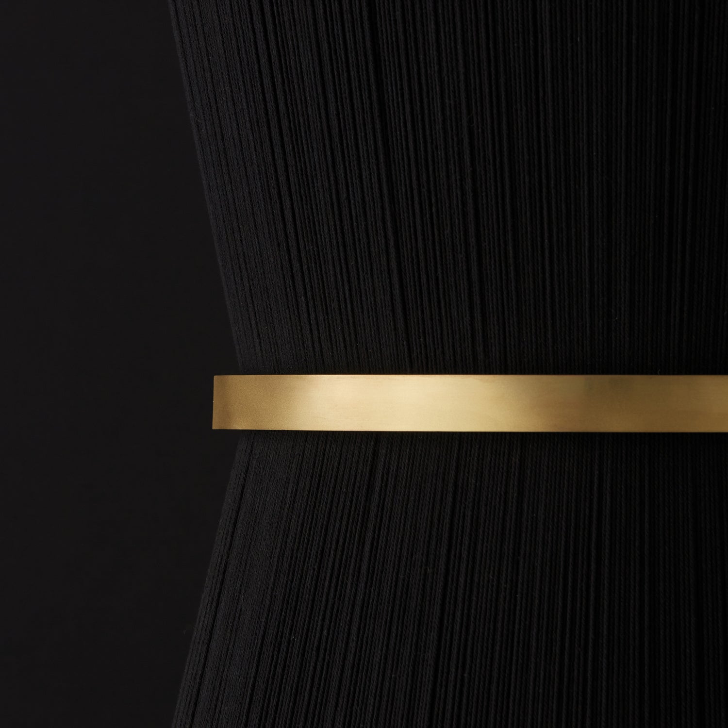 Capital Lighting - 541261KP - Six Light Foyer - Cecilia - Black Rope and Patinaed Brass