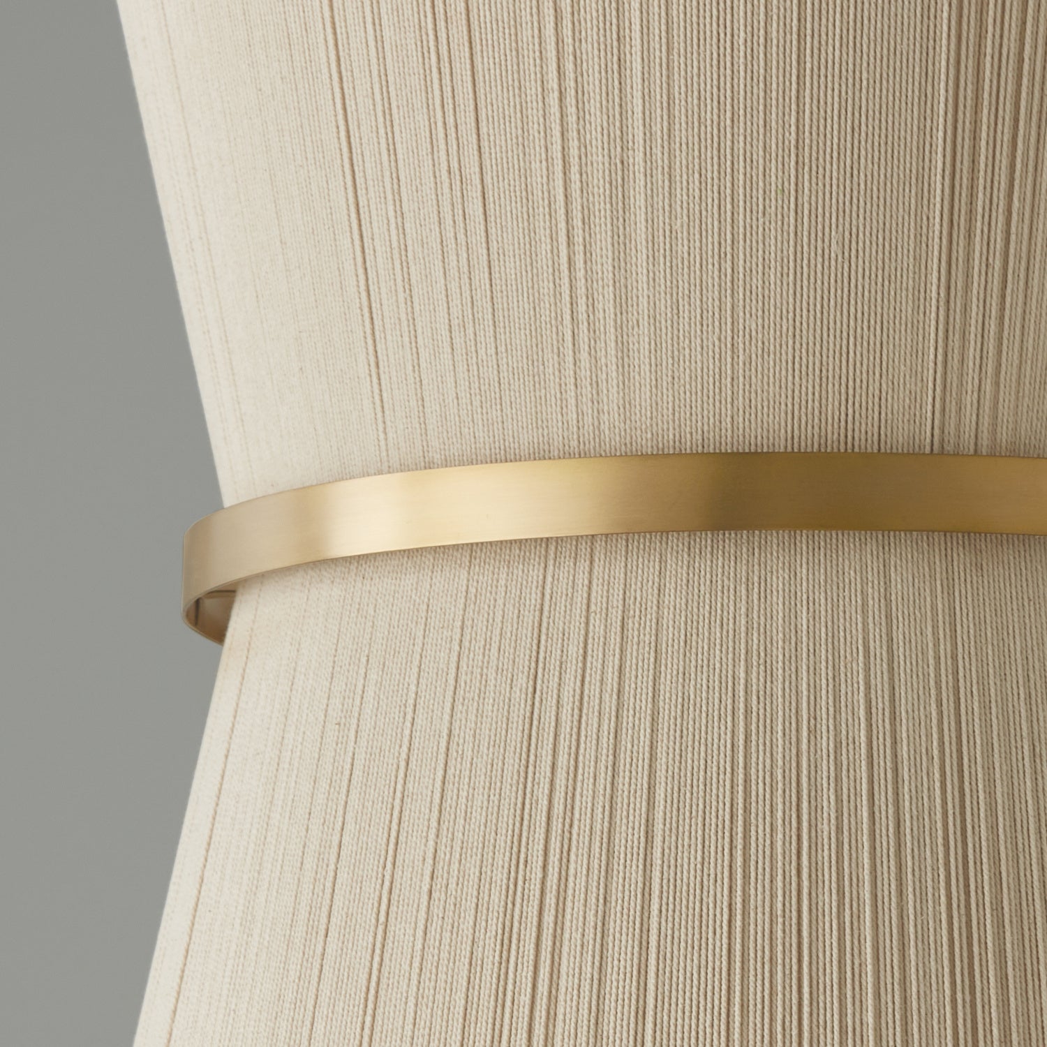 Capital Lighting - 541261NP - Six Light Foyer - Cecilia - Bleached Natural Rope and Patinaed Brass