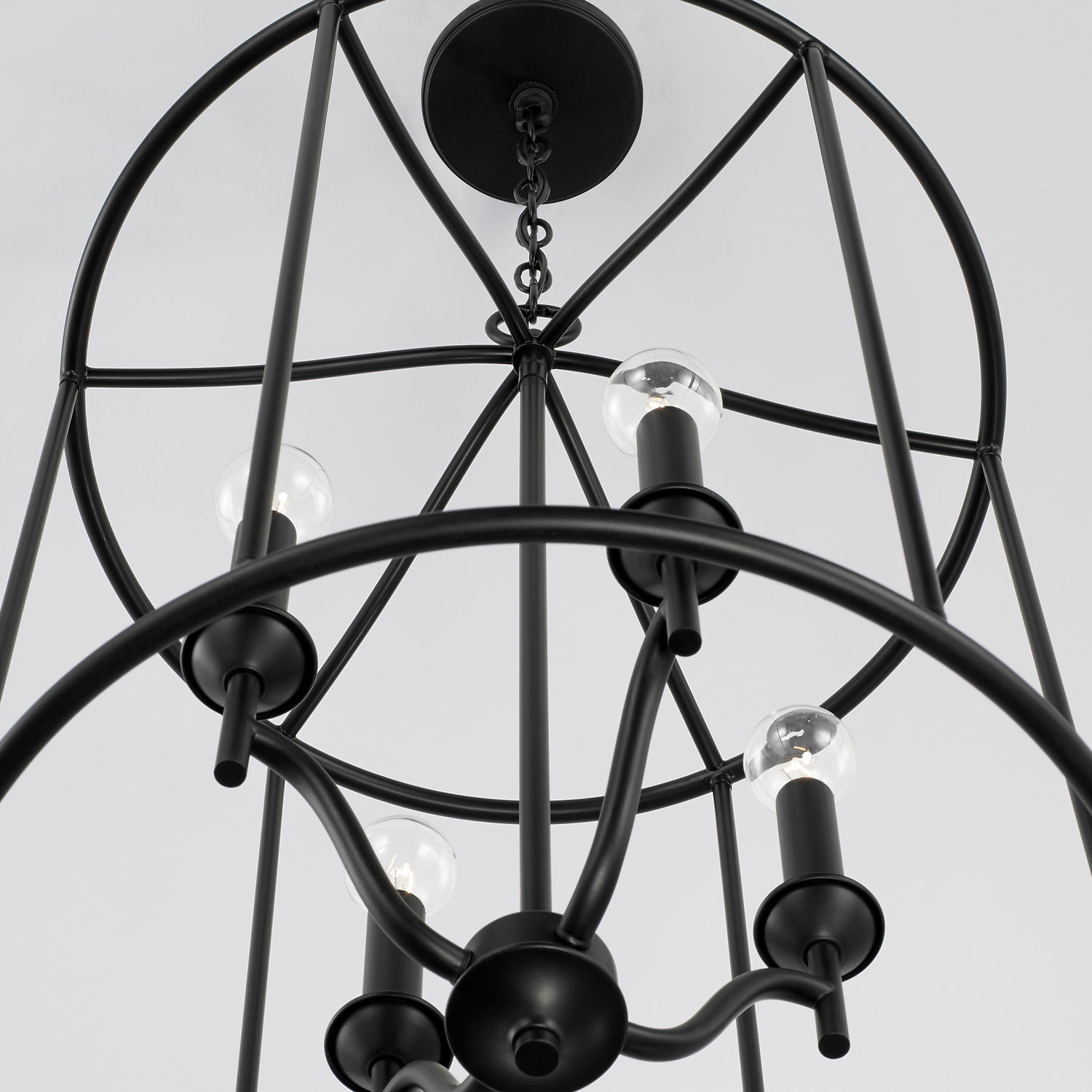 Capital Lighting - 542041MB - Four Light Foyer - Peyton - Matte Black