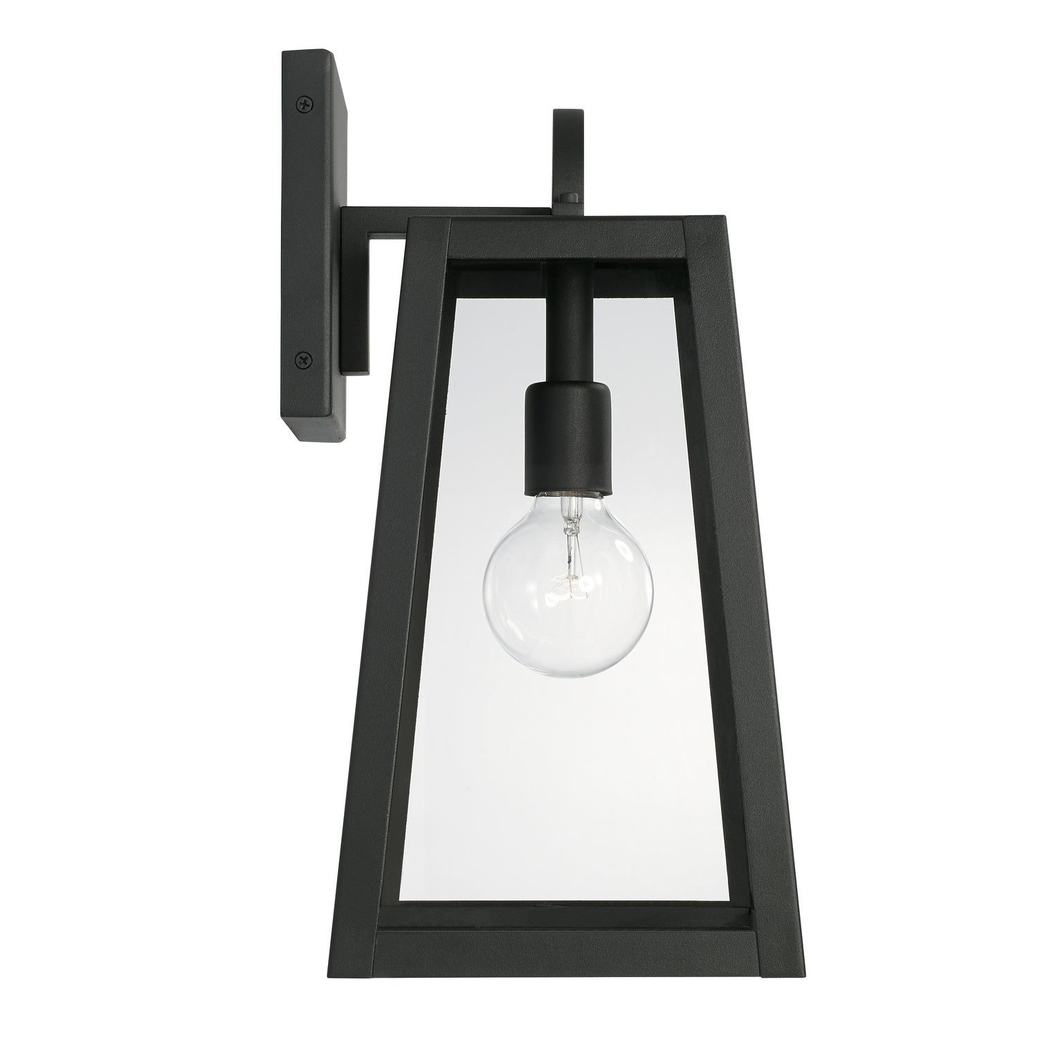 Capital Lighting - 943711BK - One Light Outdoor Wall Lantern - Leighton - Black