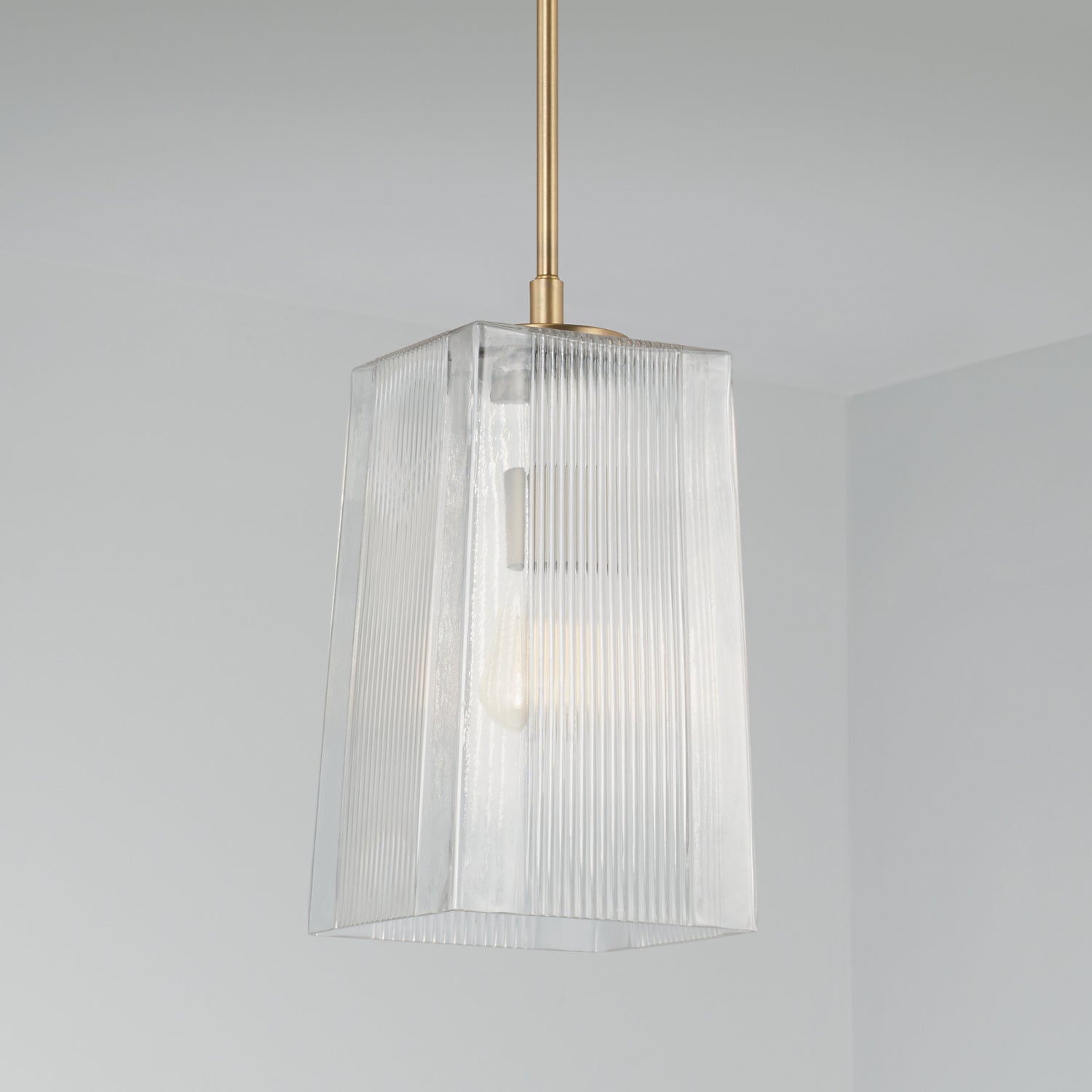 Capital Lighting - 341711AD - One Light Pendant - Lexi - Aged Brass