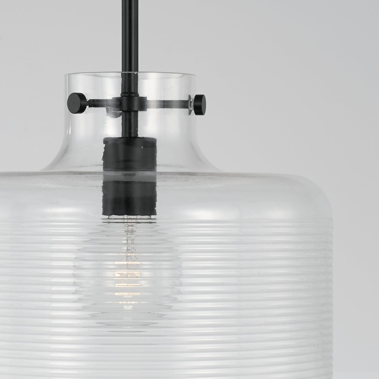 Capital Lighting - 342511MB - One Light Pendant - Brighton - Matte Black
