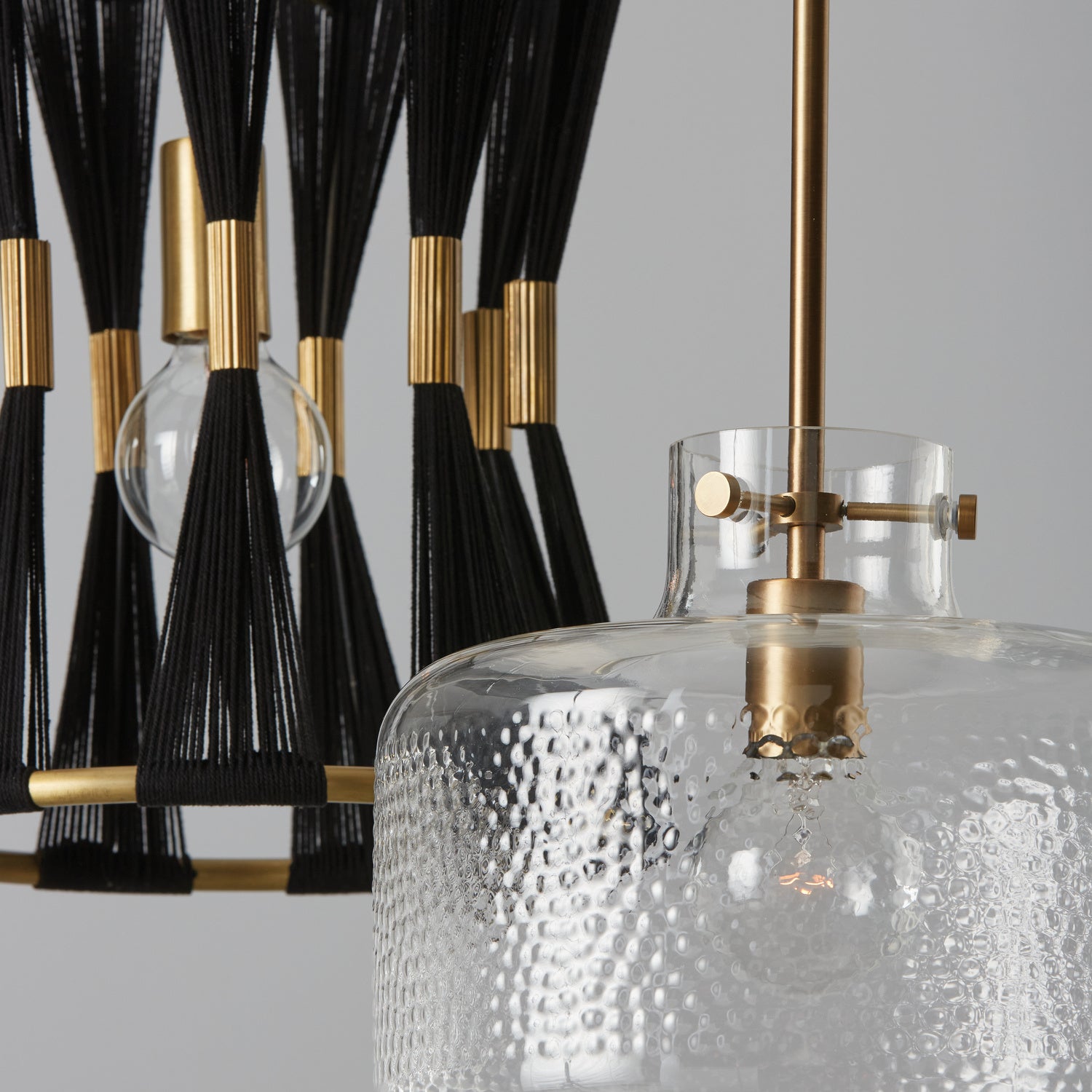 Capital Lighting - 342512AD - One Light Pendant - Brighton - Aged Brass
